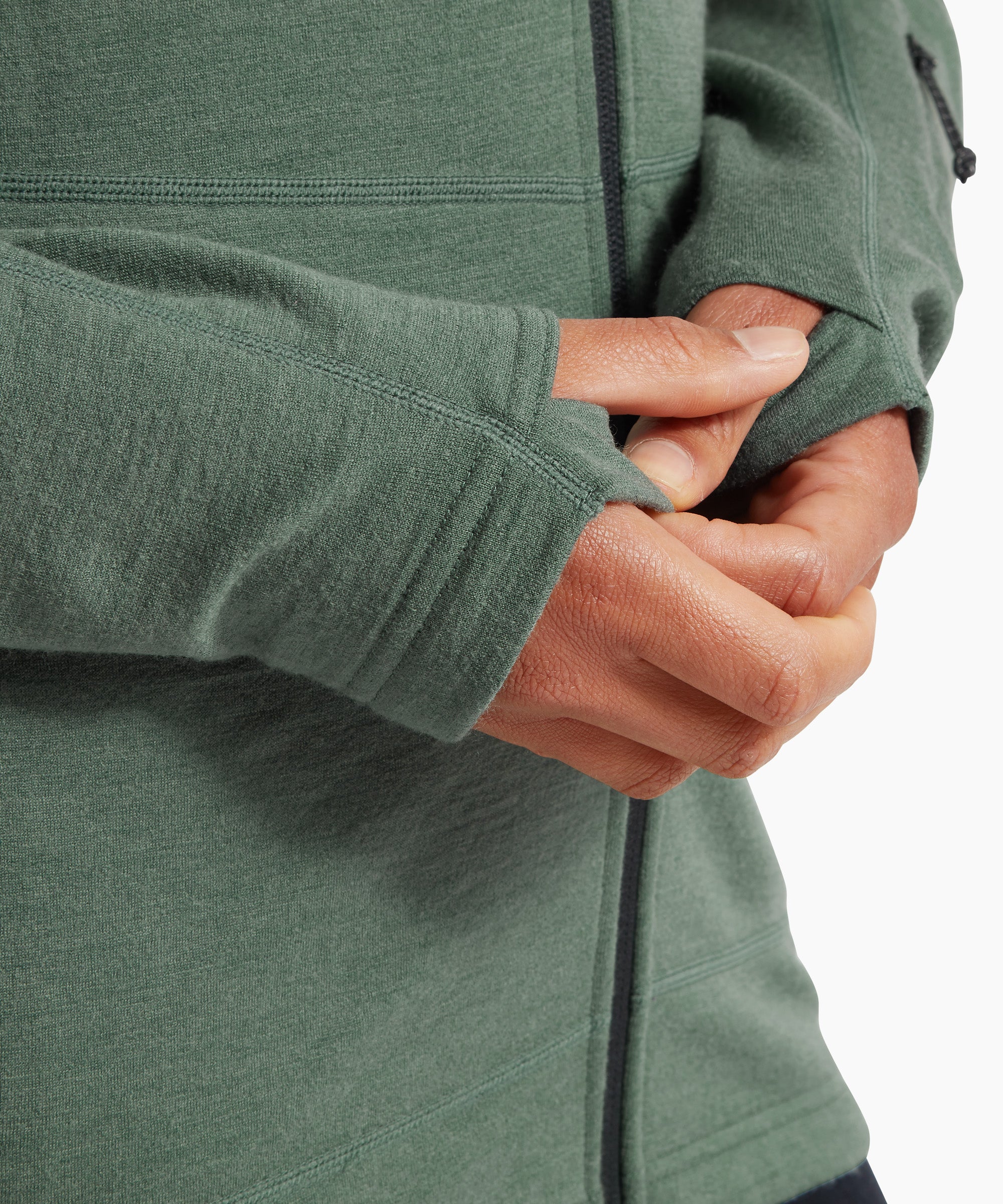 Womens Quandary Peak Hoodie - Sagebrush