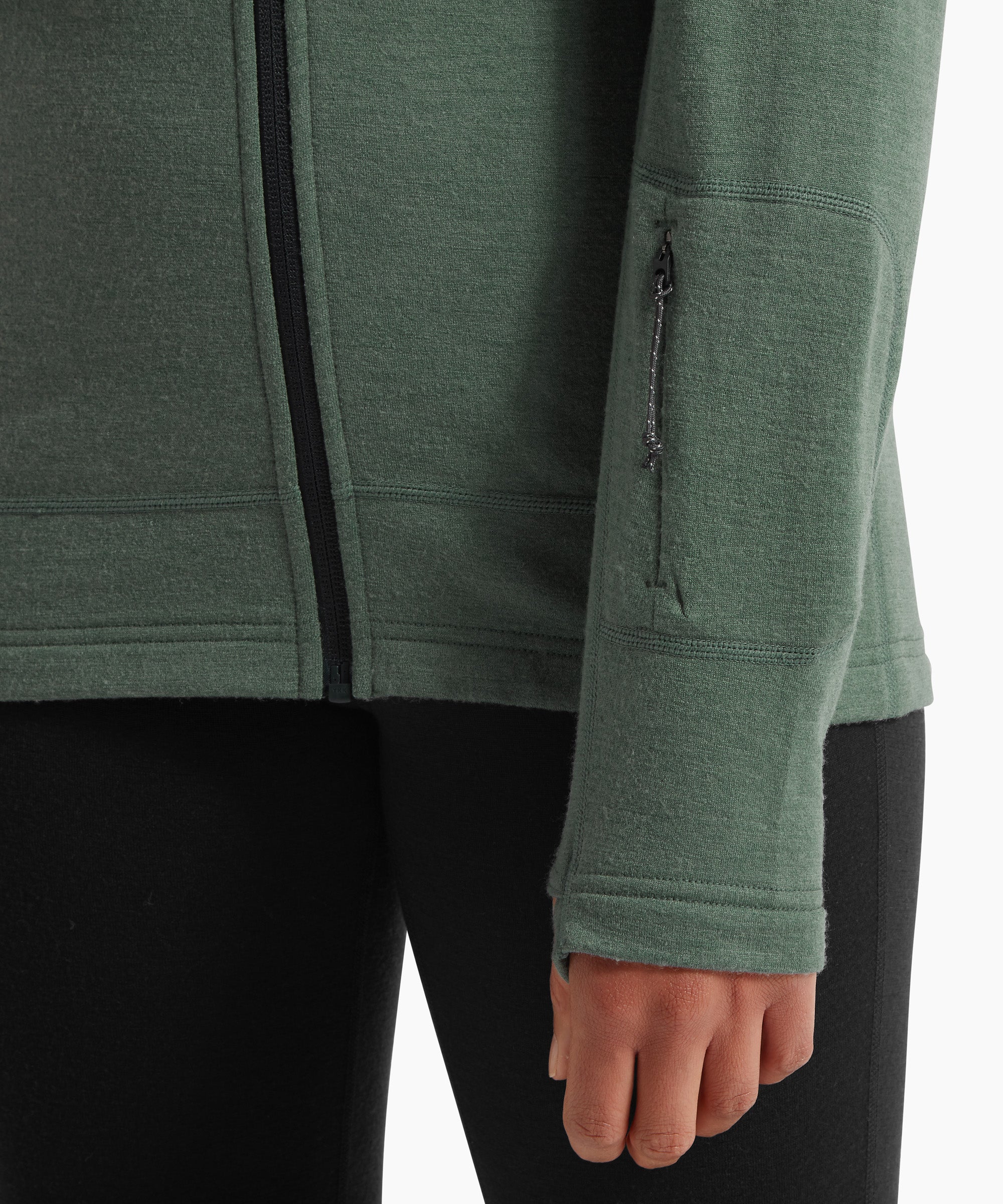 Womens Quandary Peak Hoodie - Sagebrush
