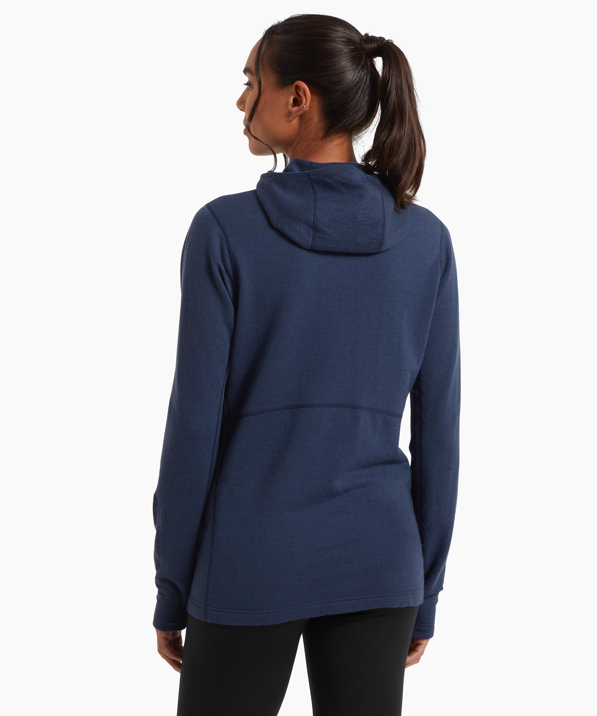 Womens Quandary Peak Hoodie - Sky Captain