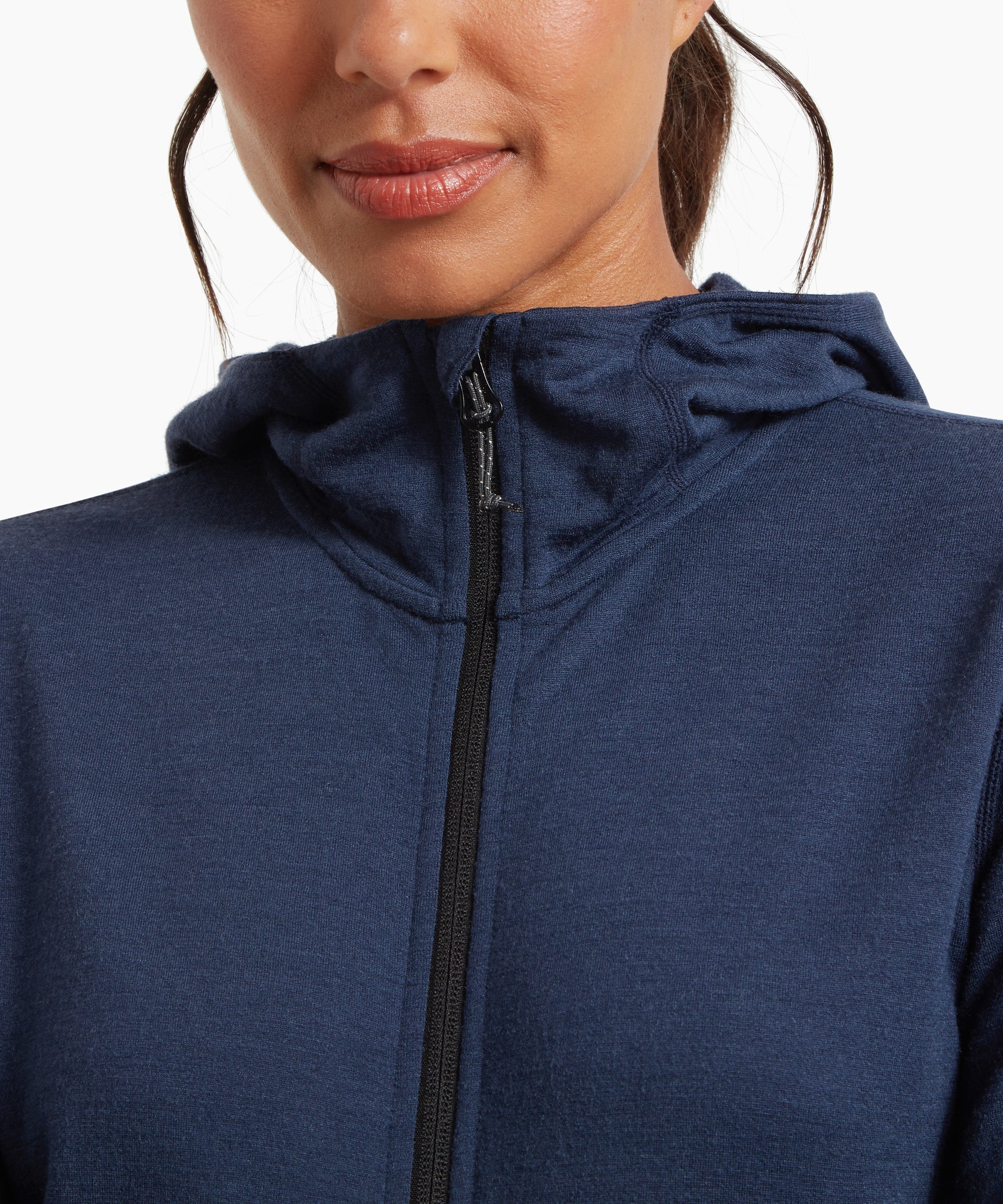 Womens Quandary Peak Hoodie - Sky Captain