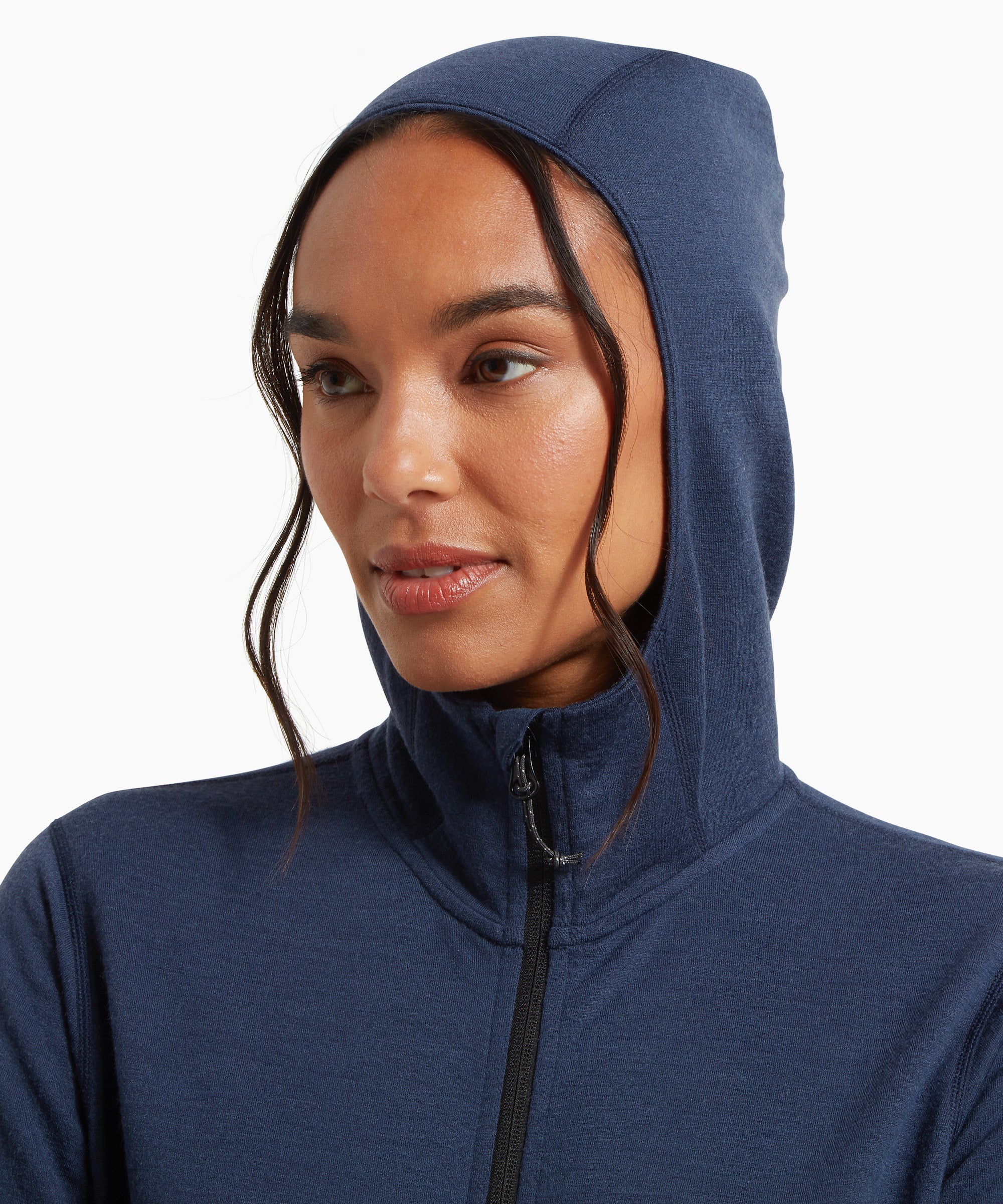 Womens Quandary Peak Hoodie - Sky Captain