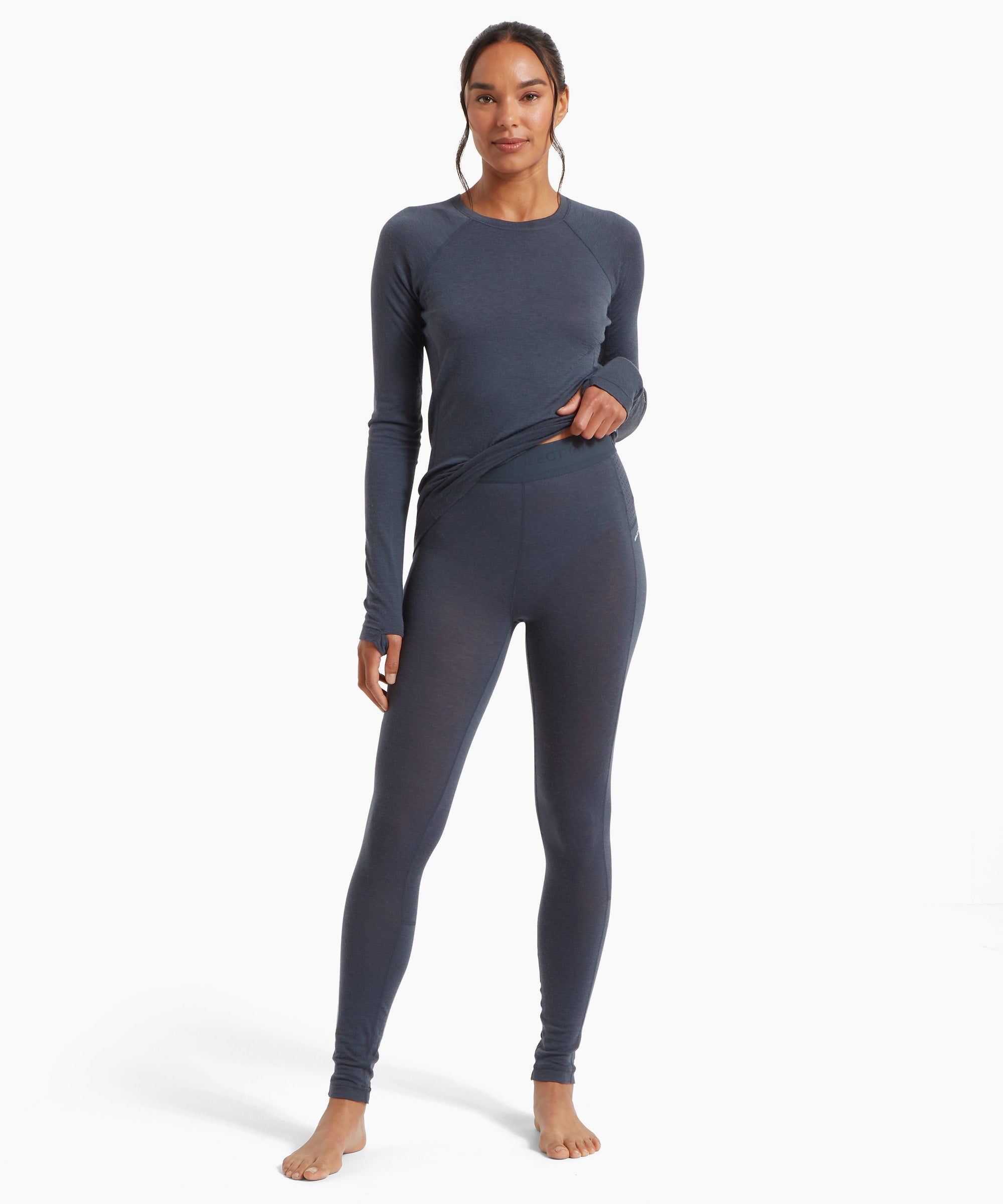 Womens Boulder 125 Legging - Dusk Blue