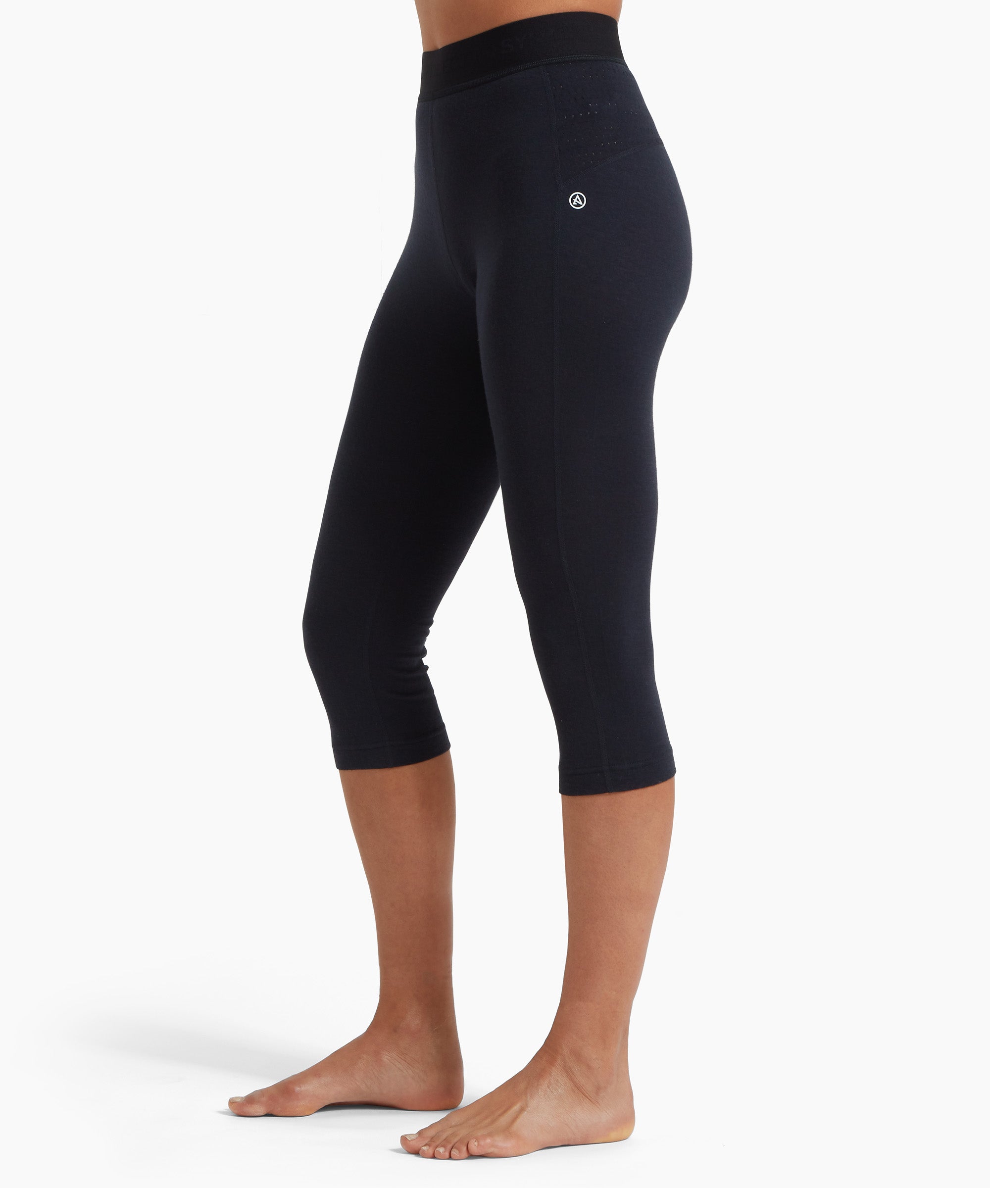 Womens Boulder 125 3/4 Legging - Black