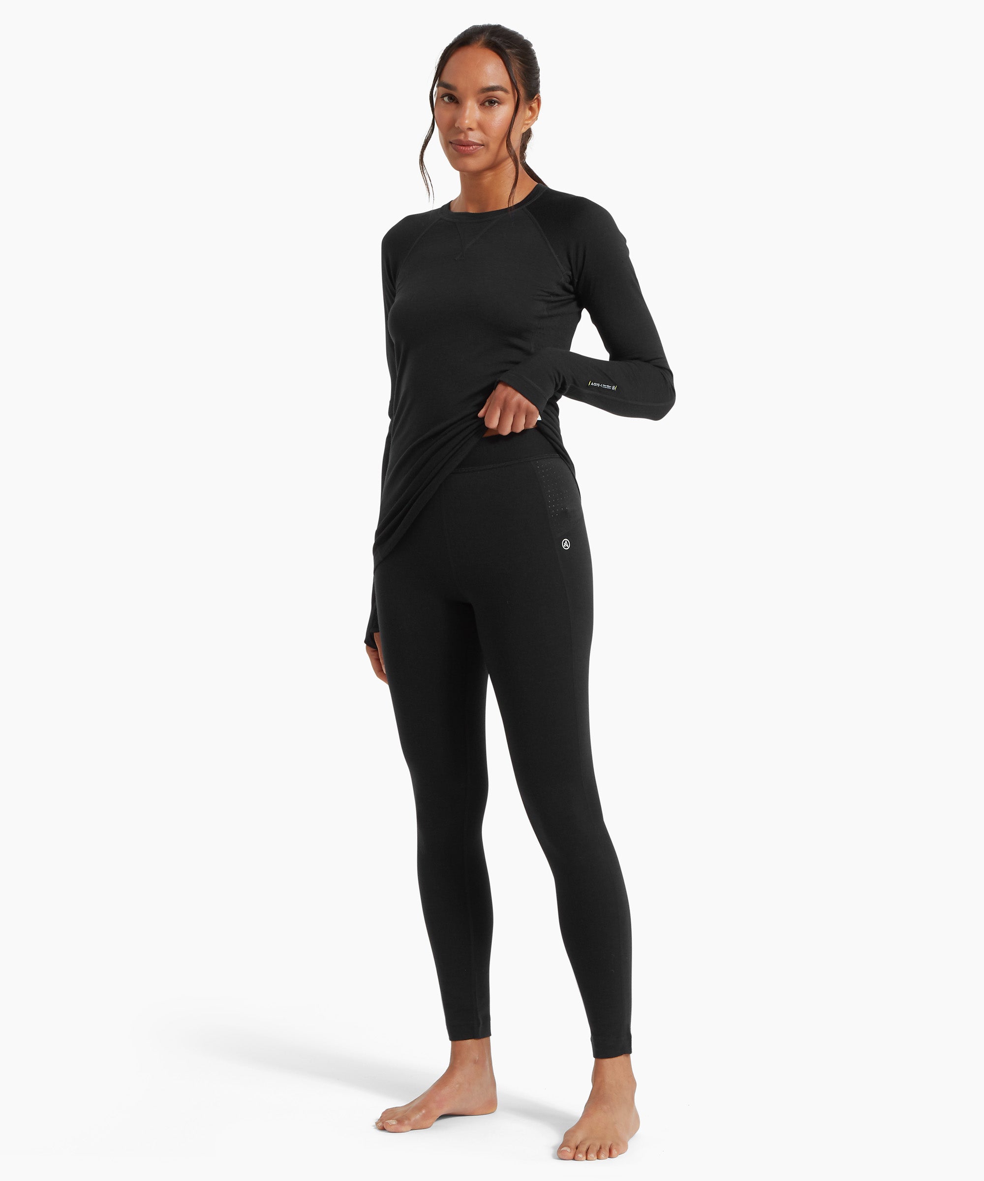 Womens Flatiron 185 Legging - Black