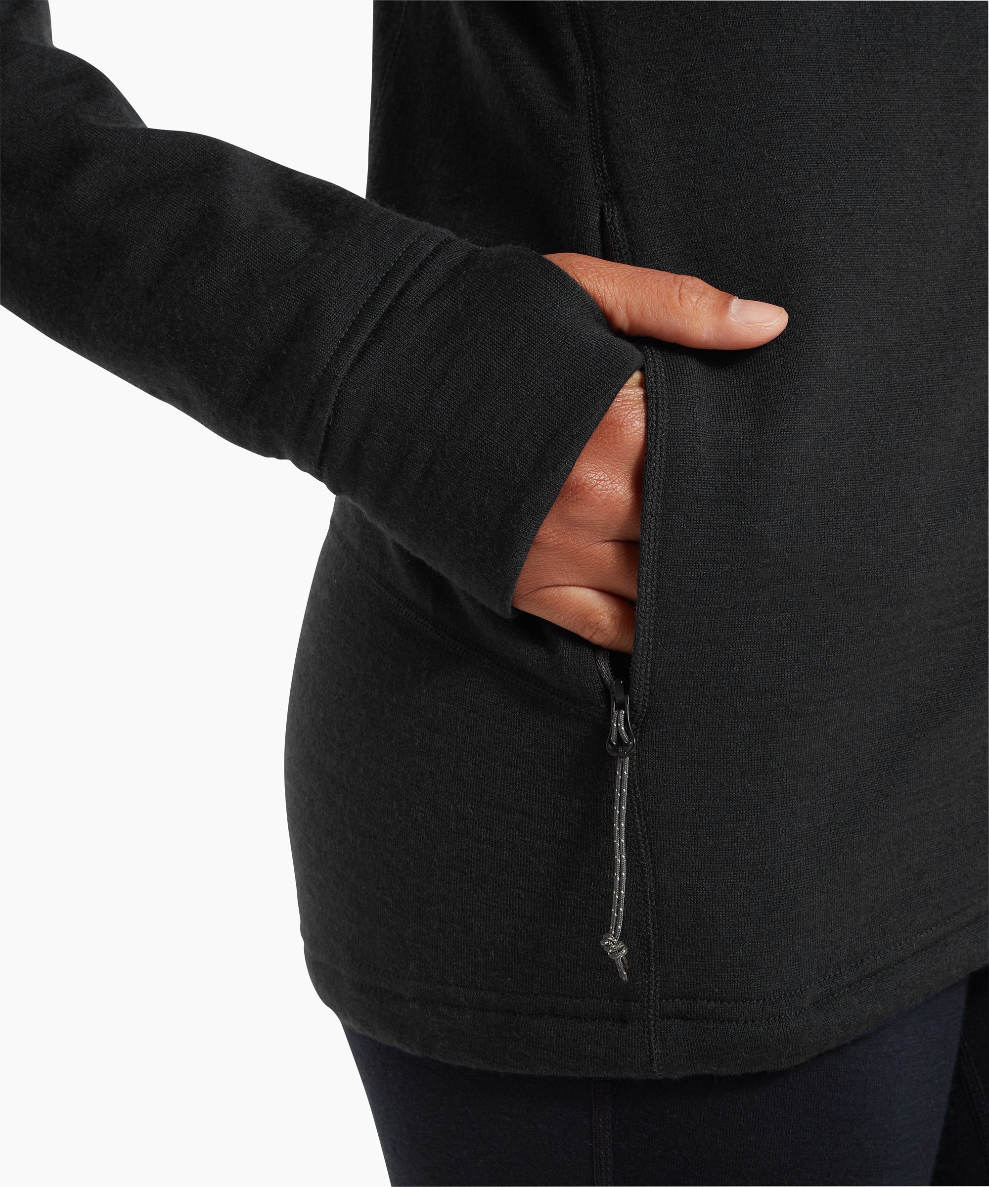 Womens Eldorado Merino Jacket - Black