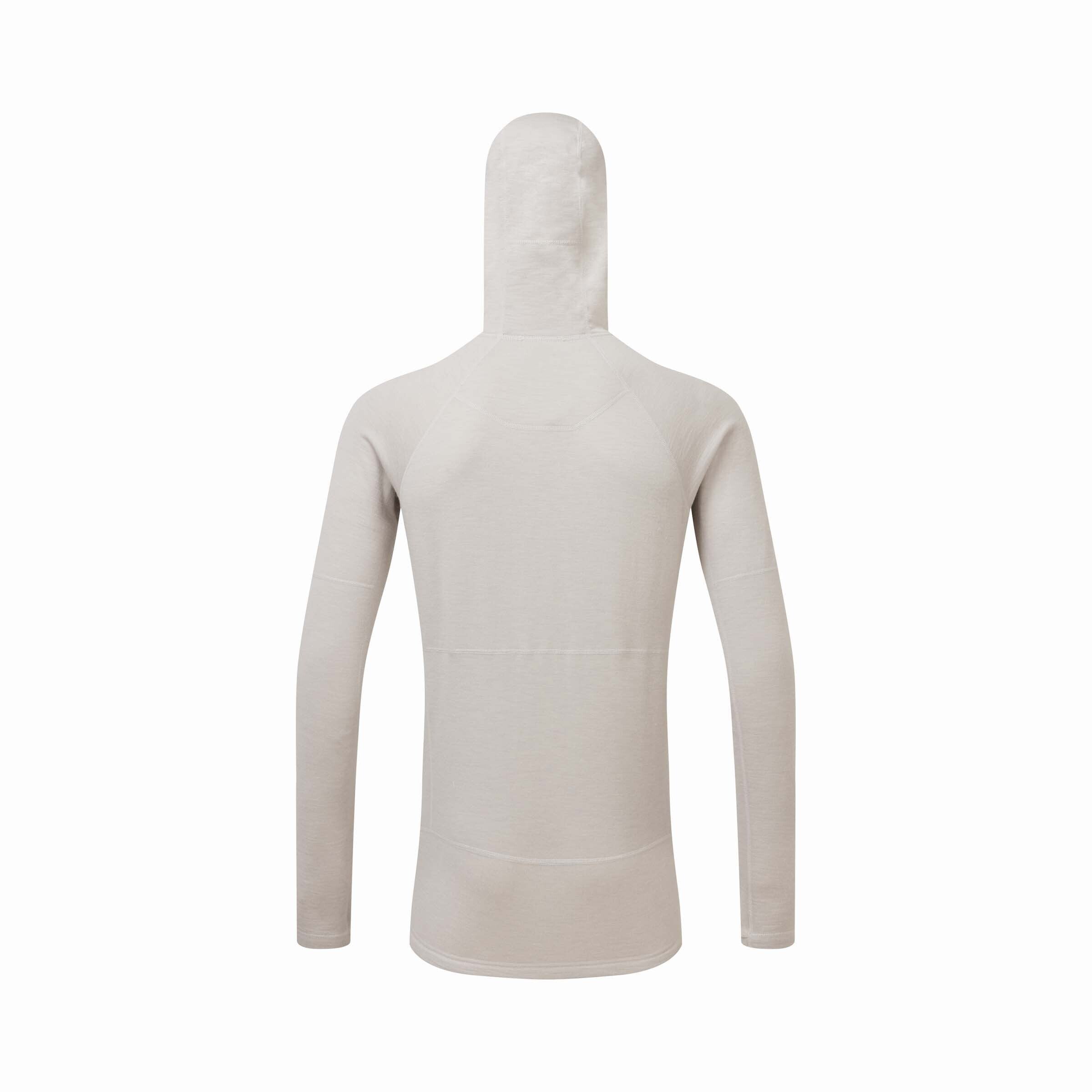 Mens Eldorado Merino Hoodie - Moonbeam
