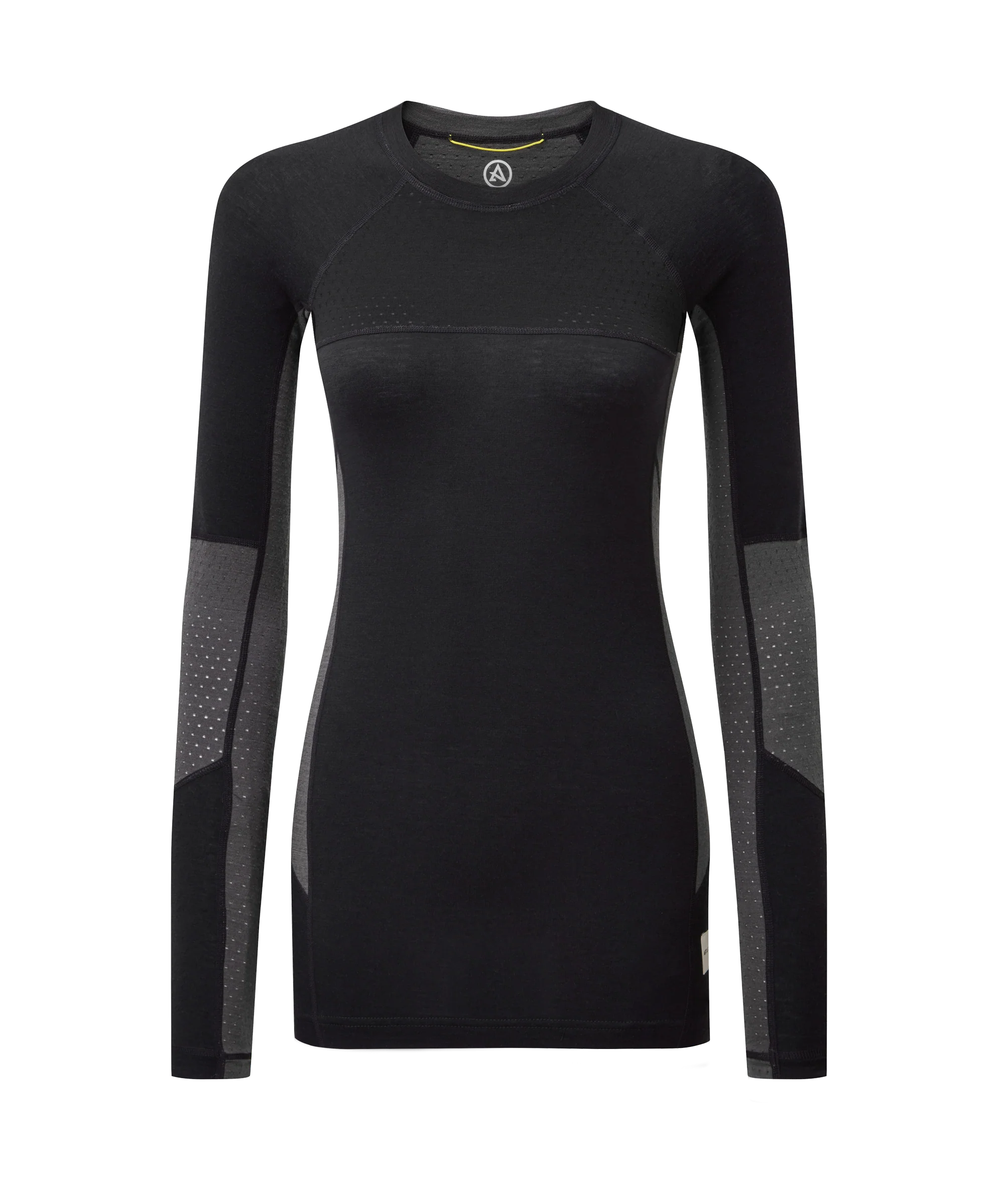 Womens Darkhorse 185 Zoned Crew - Black/Ash