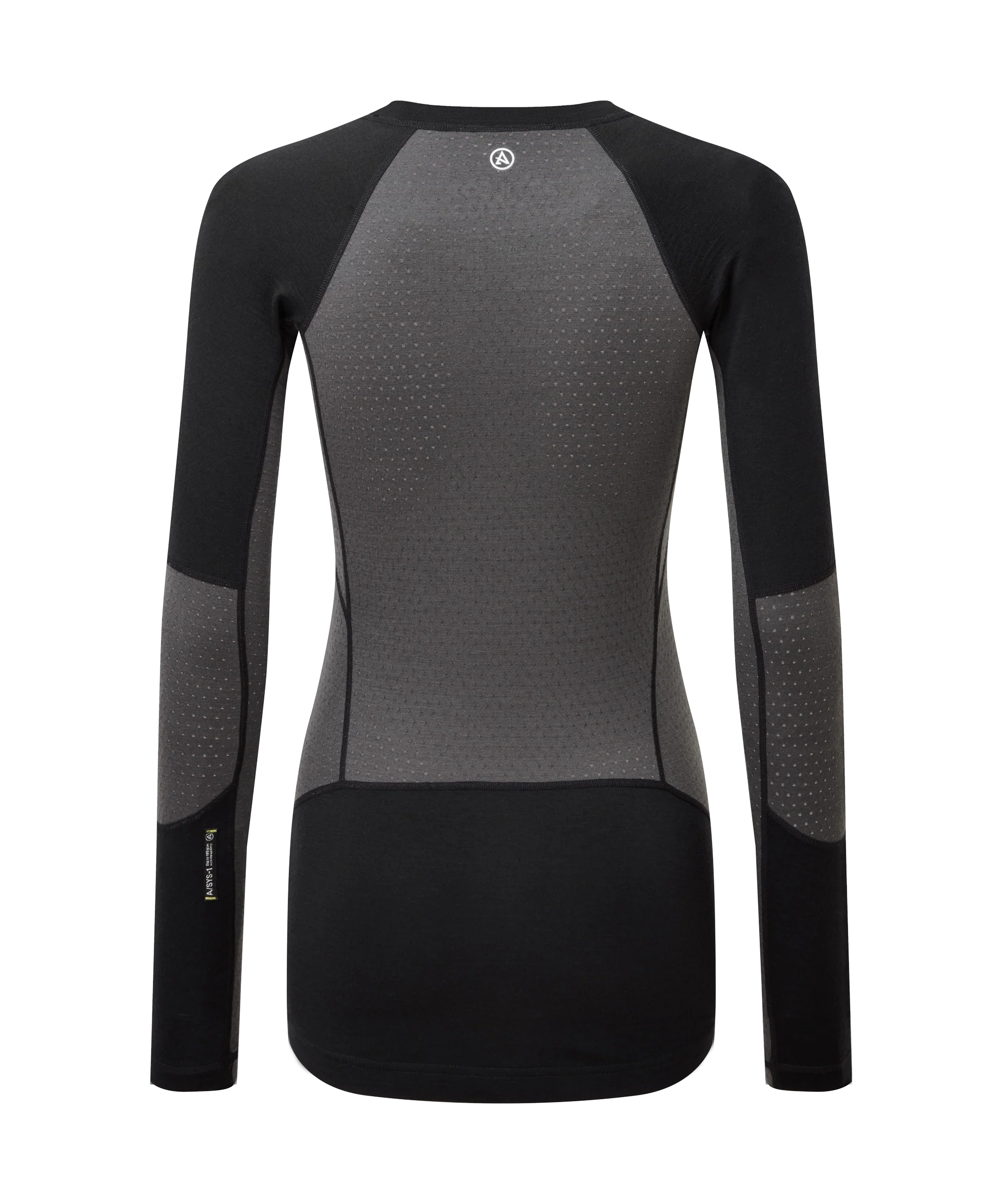 Womens Darkhorse 185 Zoned Crew - Black/Ash