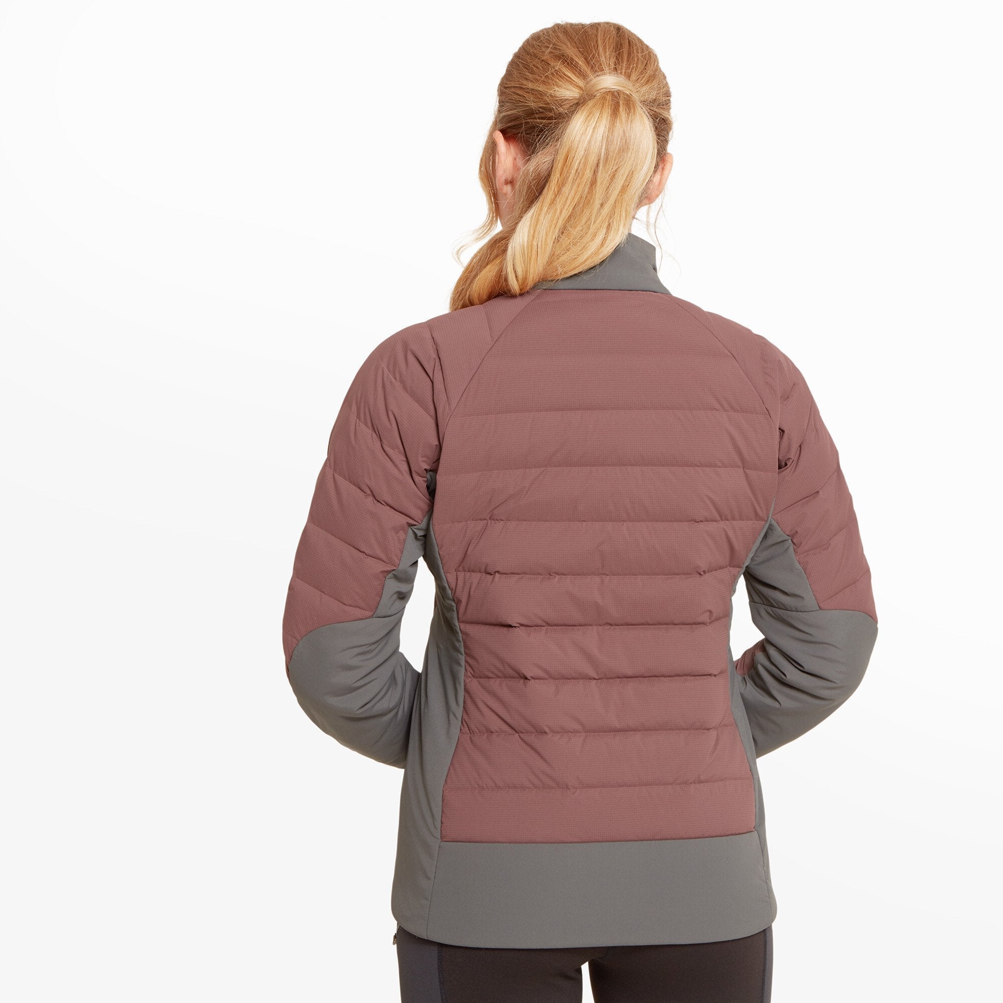 Womens Divide Fusion Stretch Jacket - Amaranth/Ash