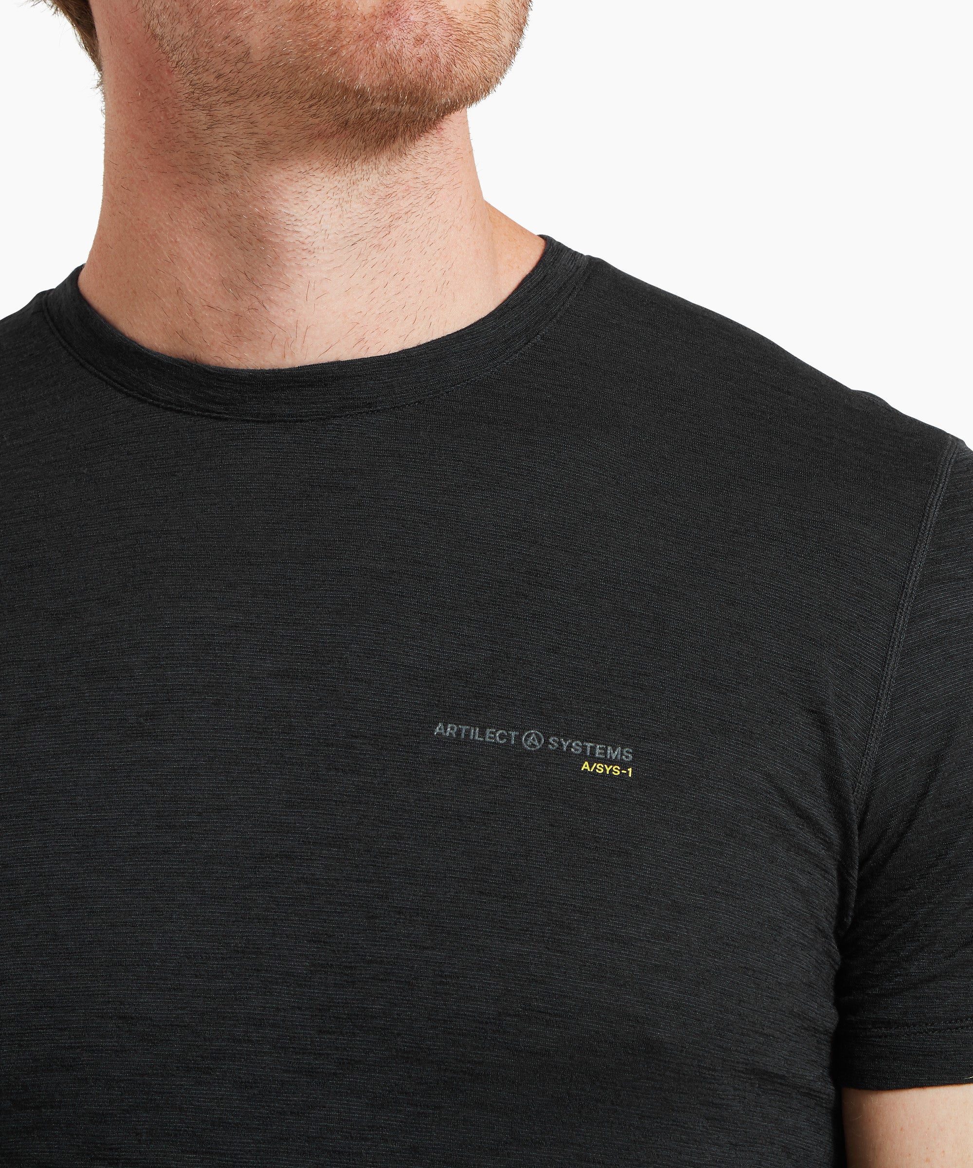 Mens Sprint Tee Black | Artilect Performance