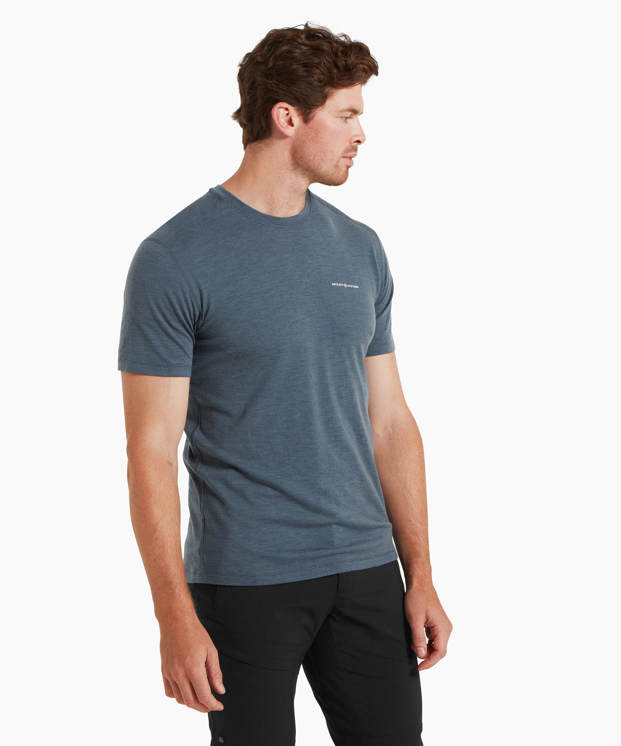Mens Exposure Tee - Dark Slate