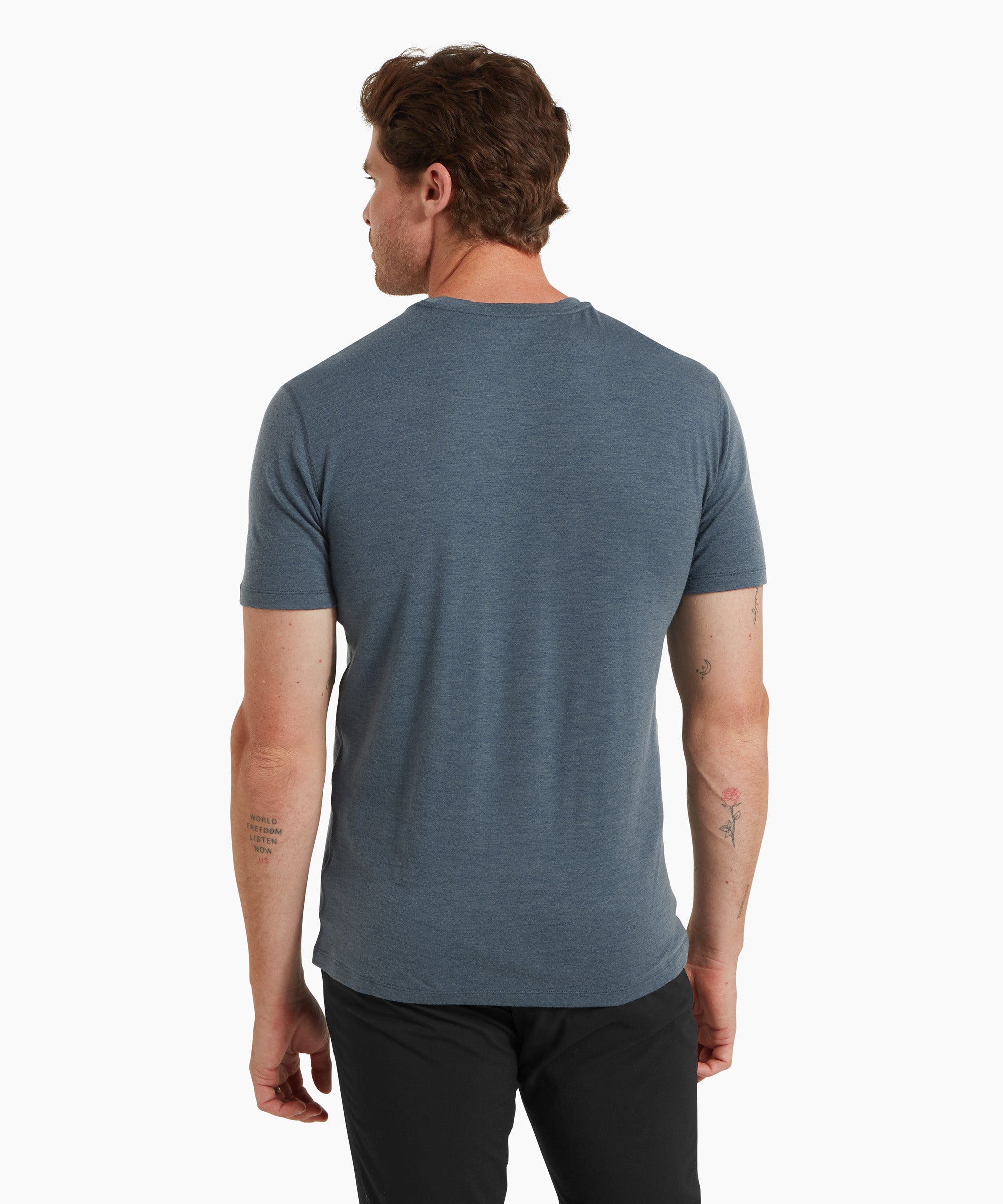 Mens Exposure Tee - Dark Slate