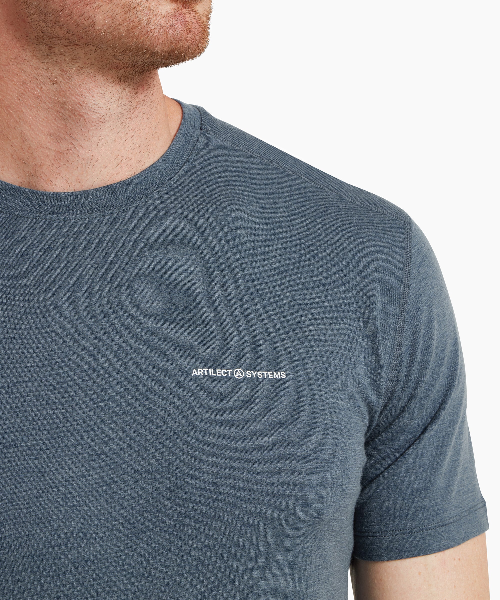 Mens Exposure Tee - Dark Slate