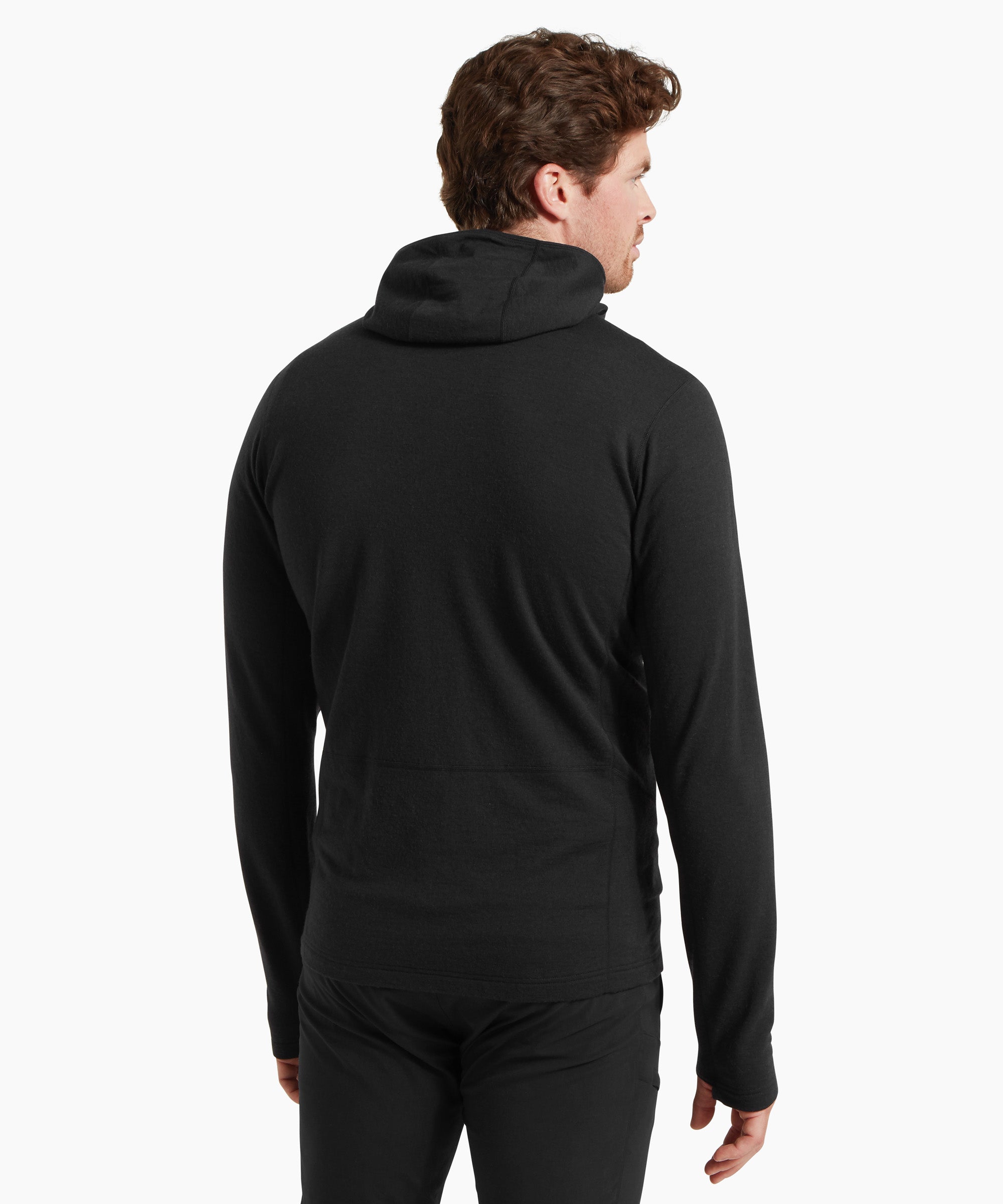Mens Quandary Peak Hoodie - Black