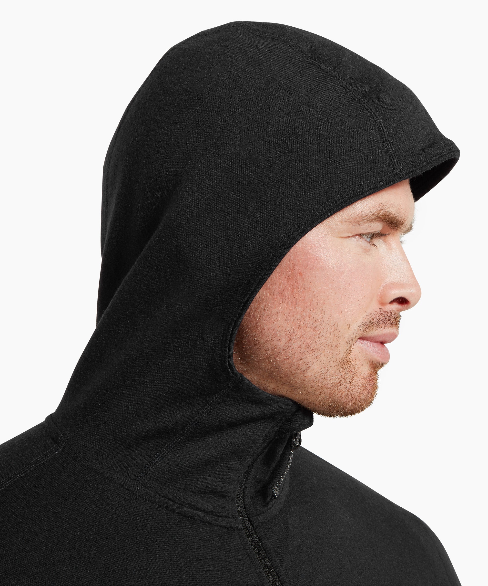 Mens Quandary Peak Hoodie - Black