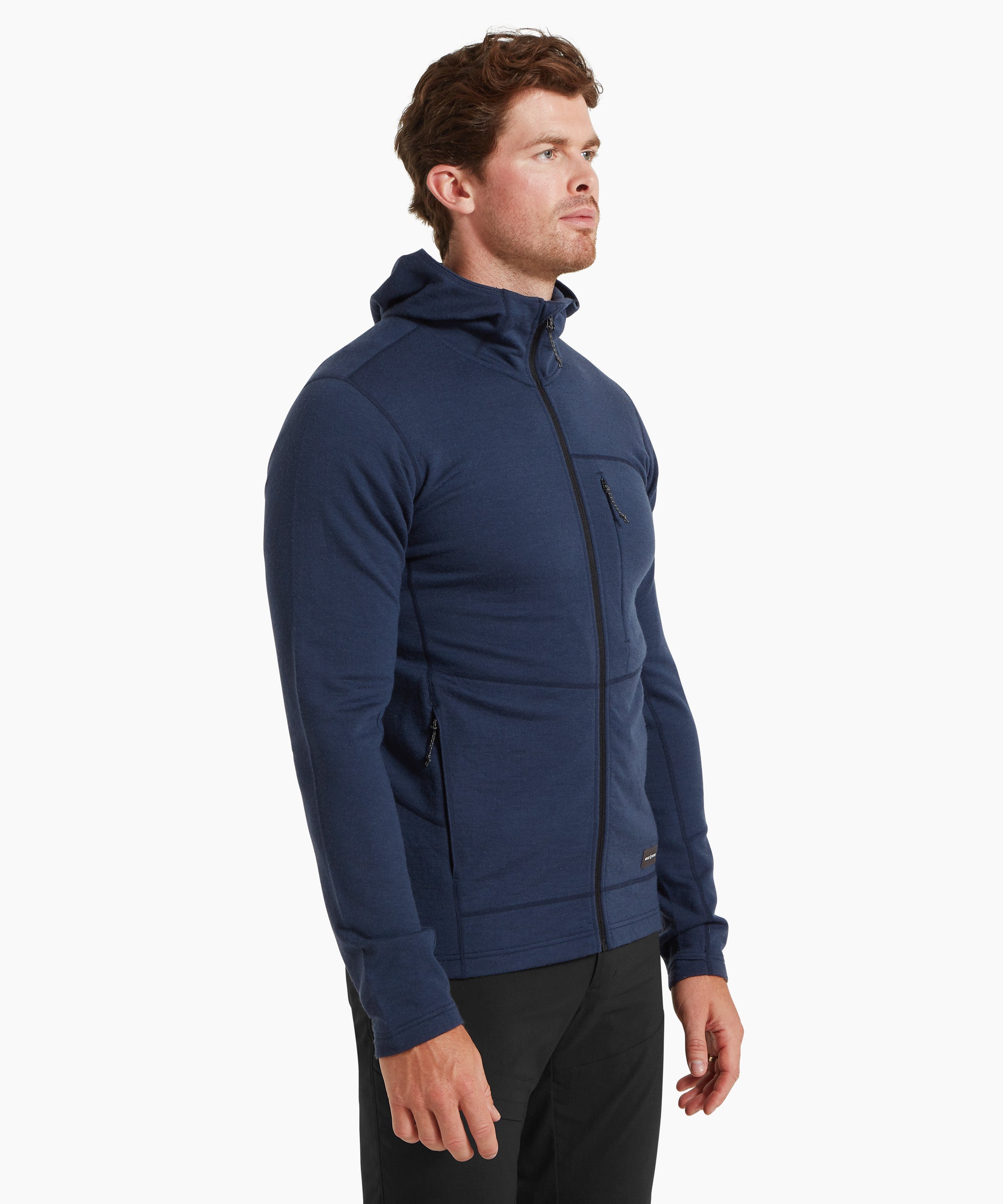 Mens Quandary Peak Hoodie - Sky Captain