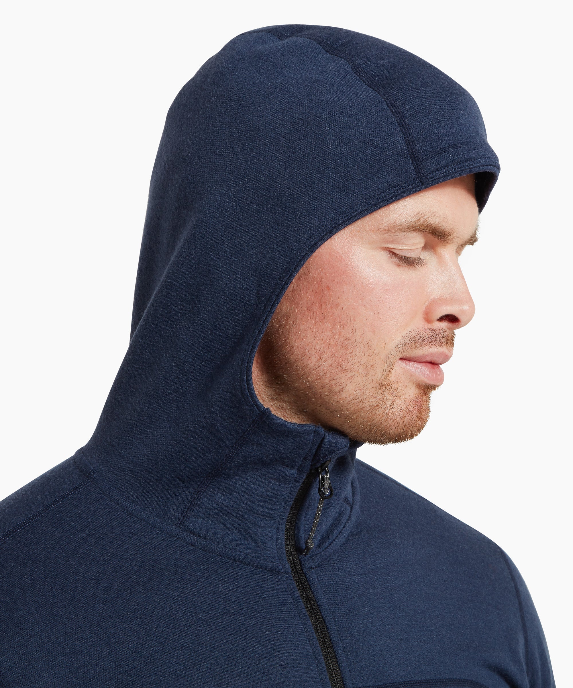 Mens Quandary Peak Hoodie - Sky Captain