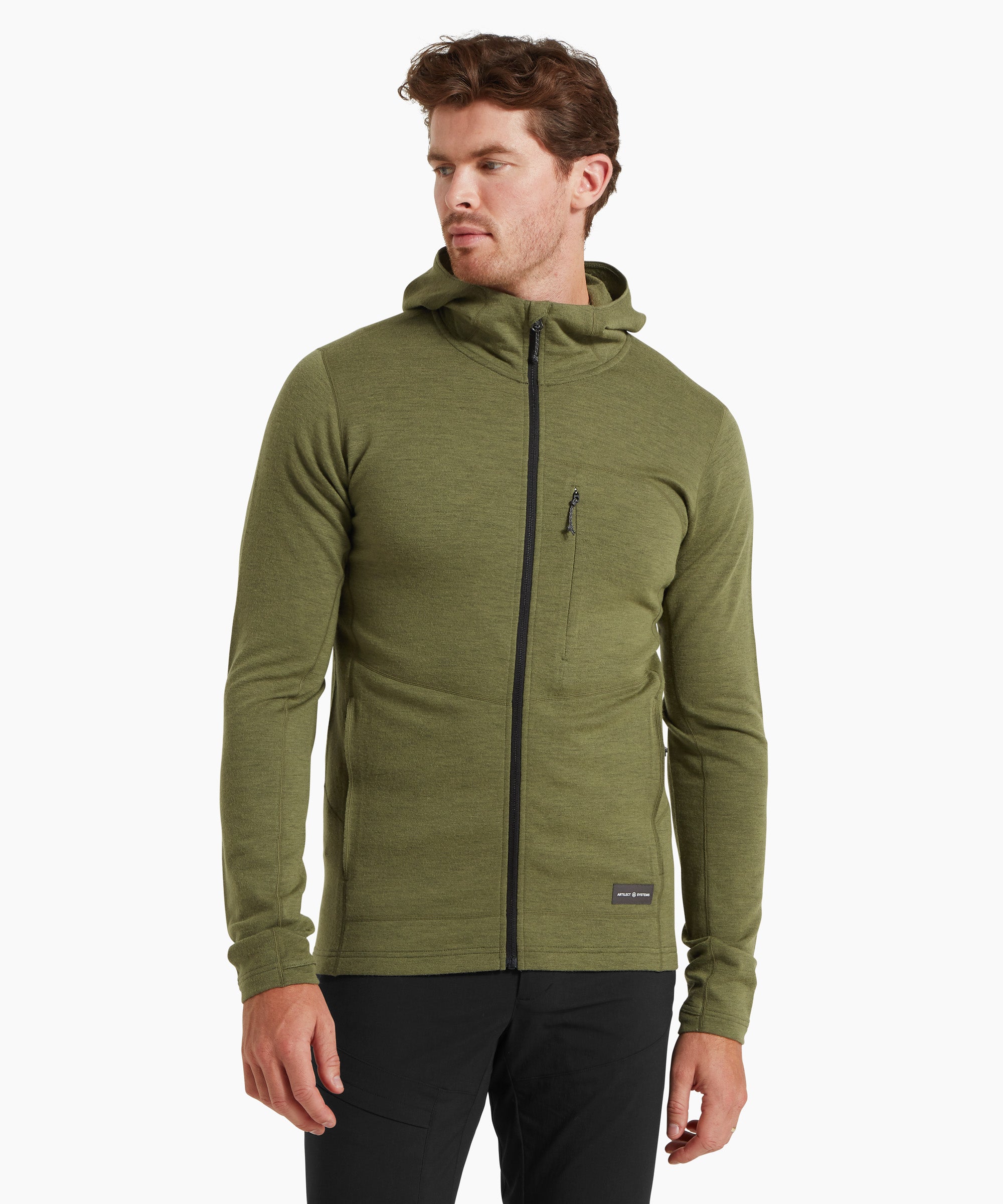 Mens Quandary Peak Hoodie - Spruce