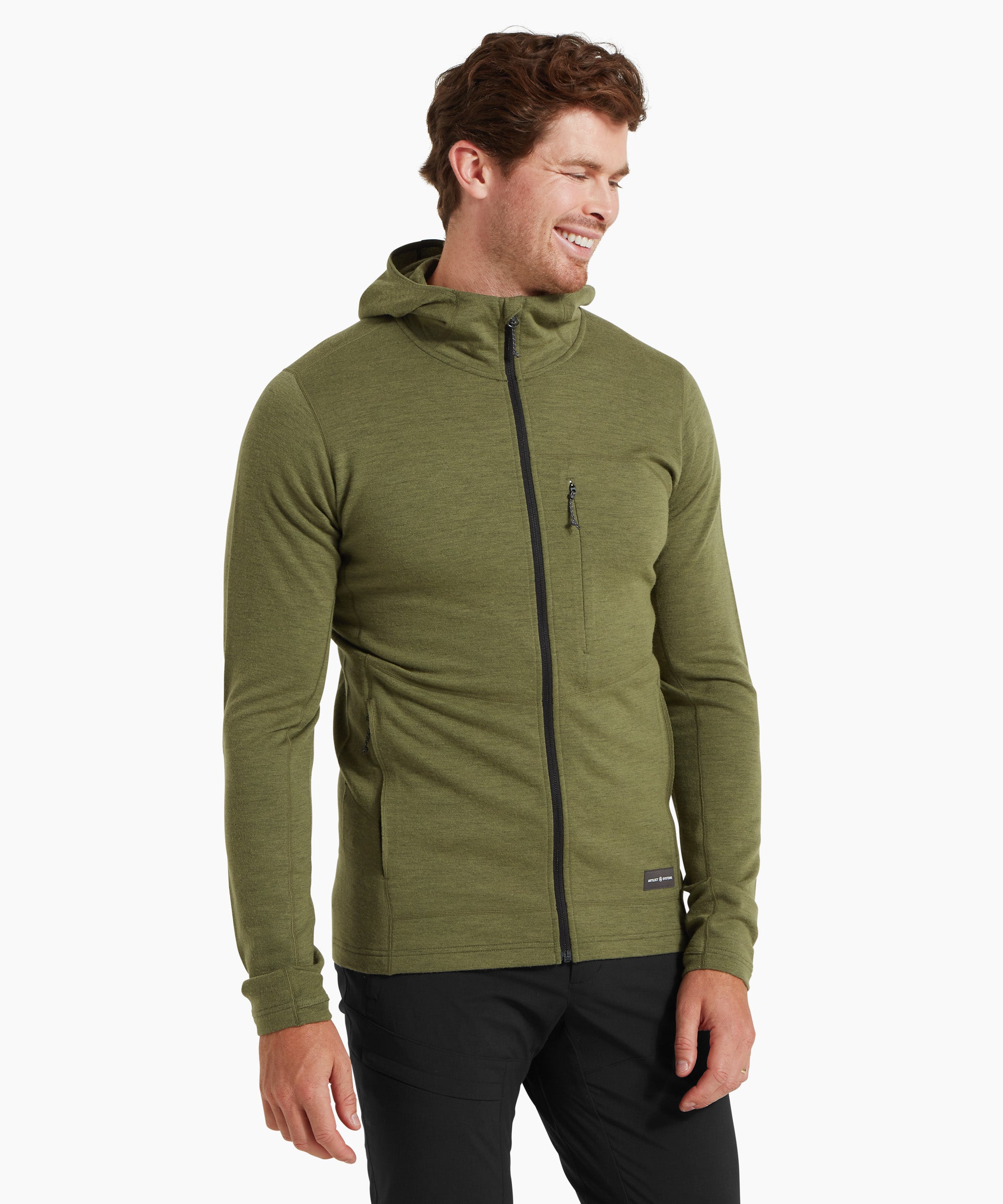 Mens Quandary Peak Hoodie - Spruce