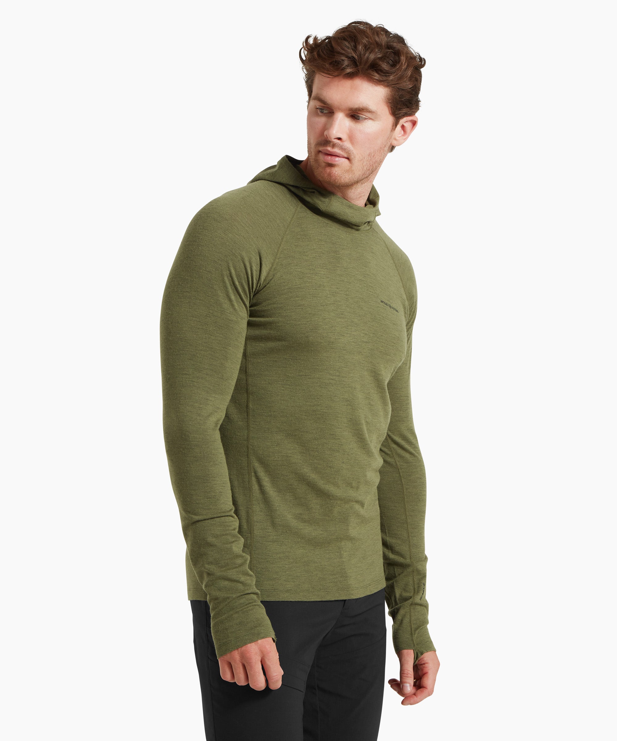 Mens Exposure Hoodie Green | Artilect Performance