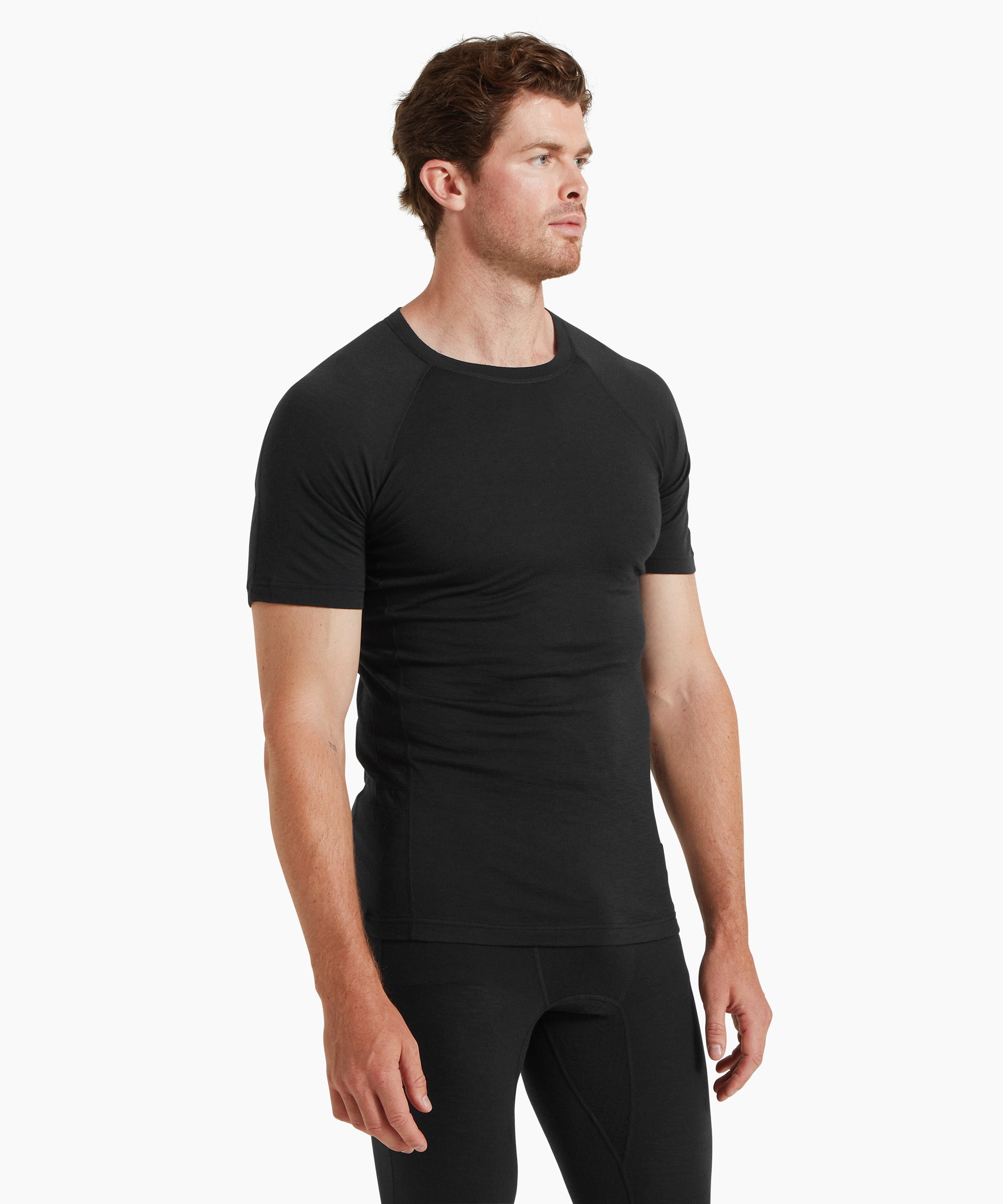Mens Boulder 125 Tee Black | Artilect Performance