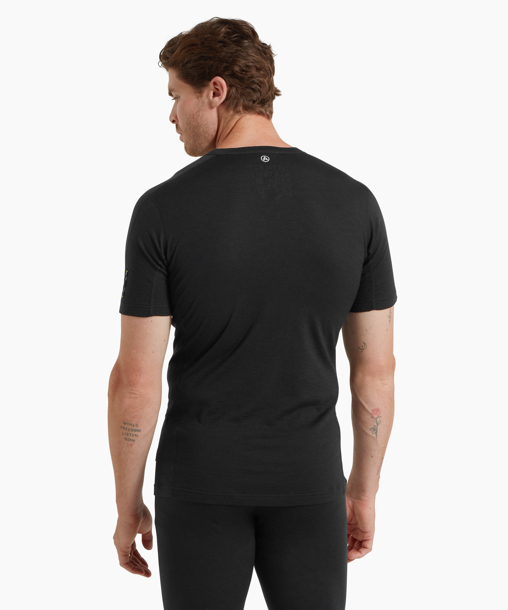 Mens Boulder 125 Tee Black | Artilect Performance
