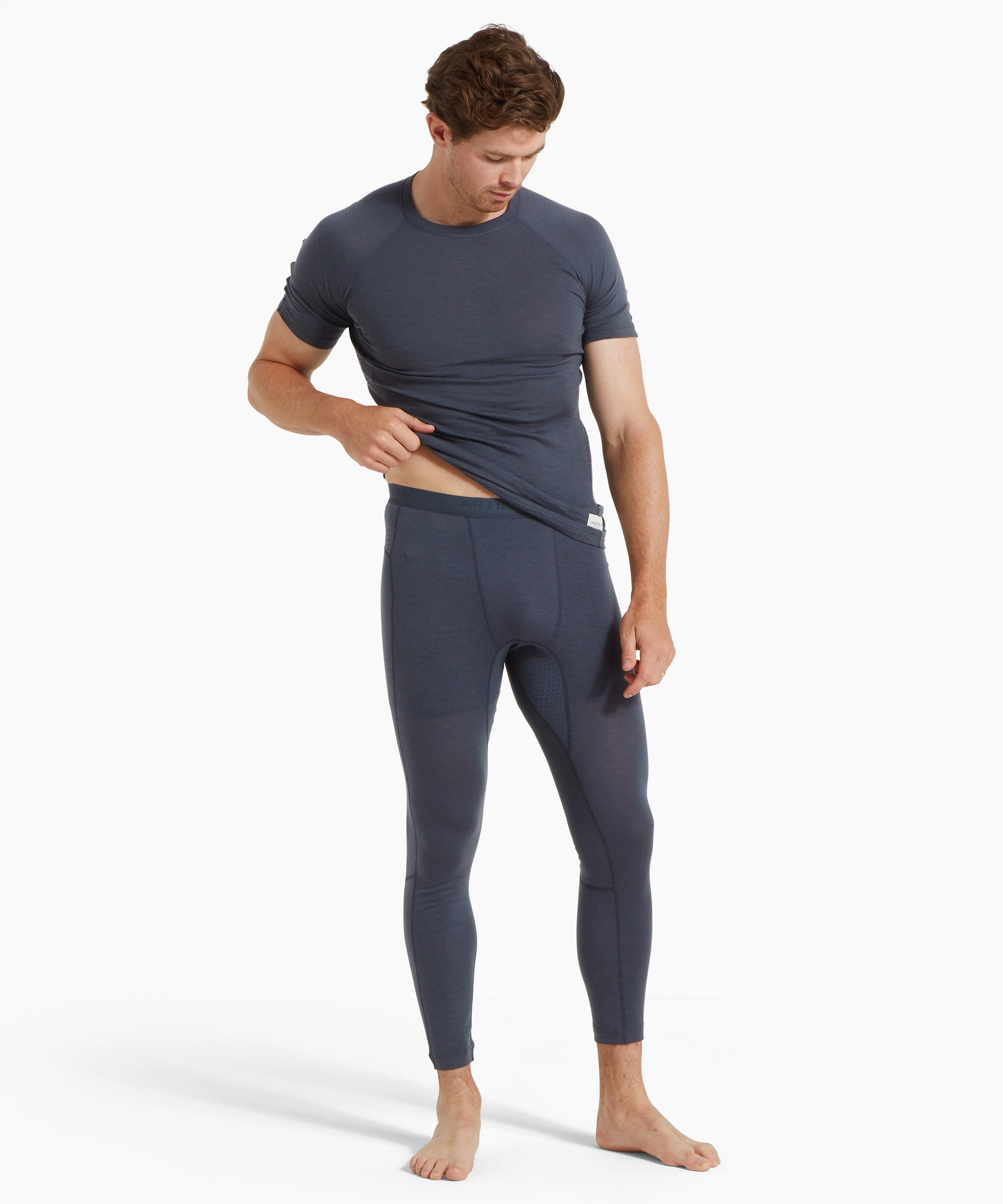 Mens Boulder 125 Legging - Dusk Blue