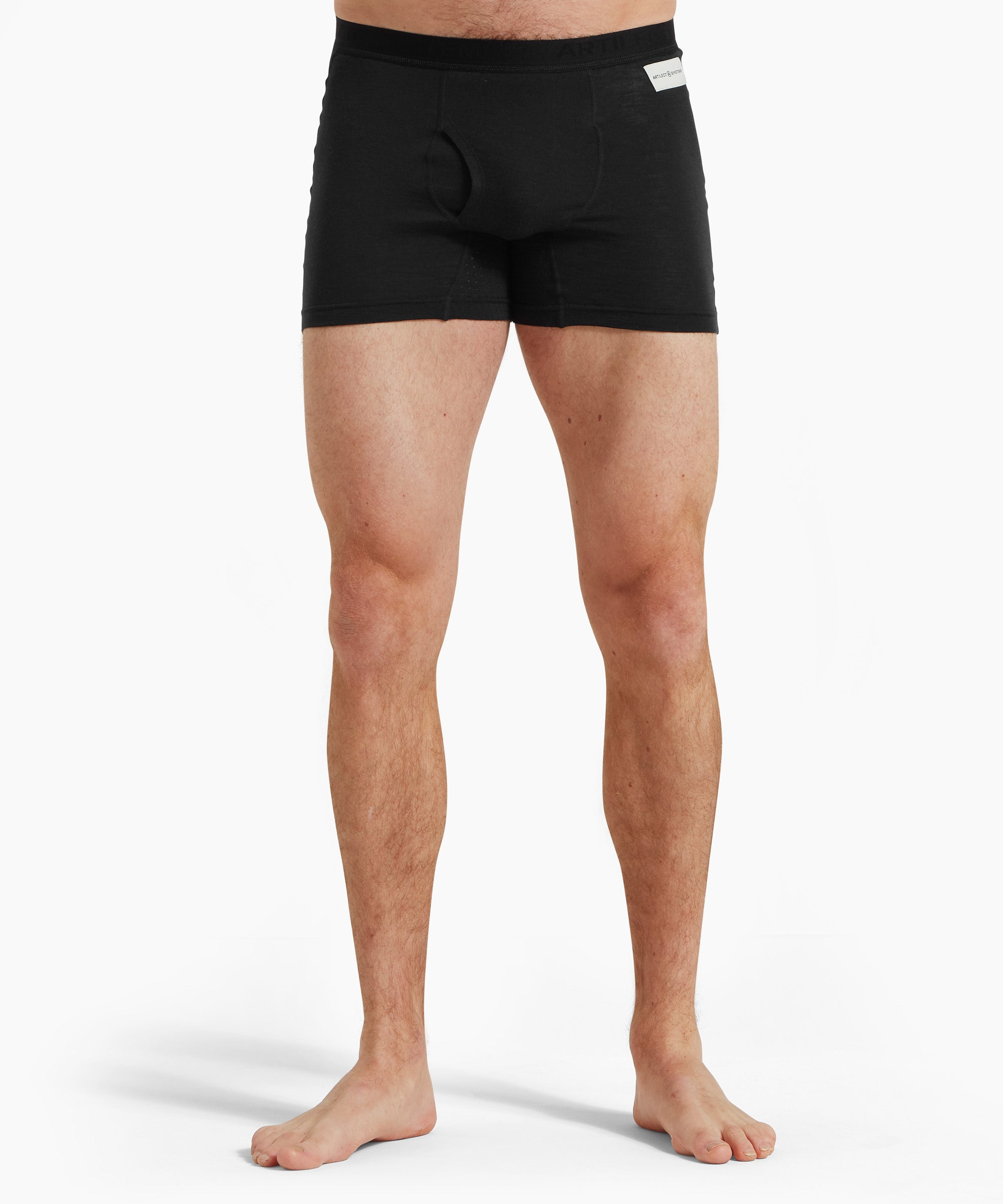 Mens Boulder 125 Boxer Brief - Black
