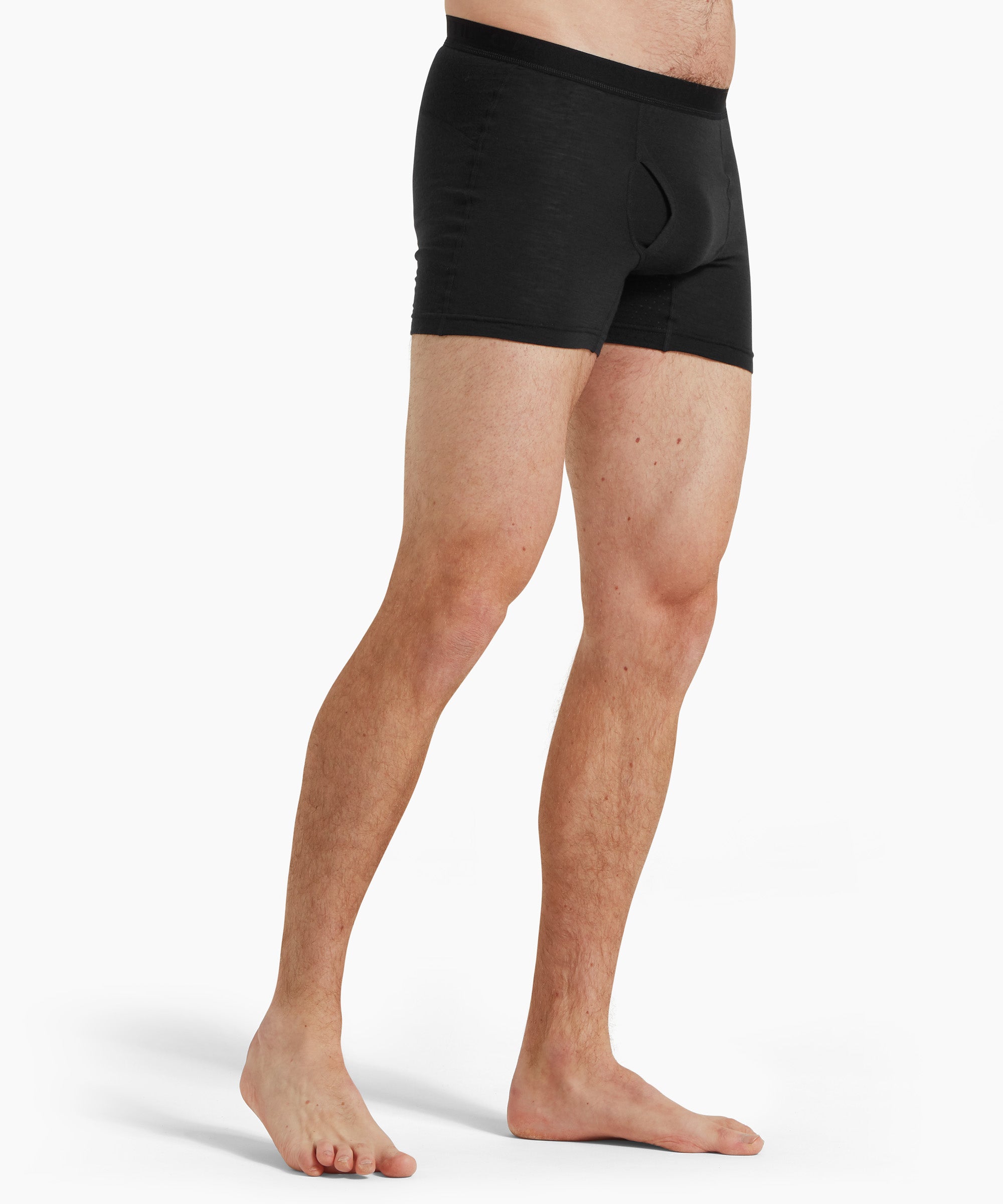 Mens Boulder 125 Boxer Brief - Black