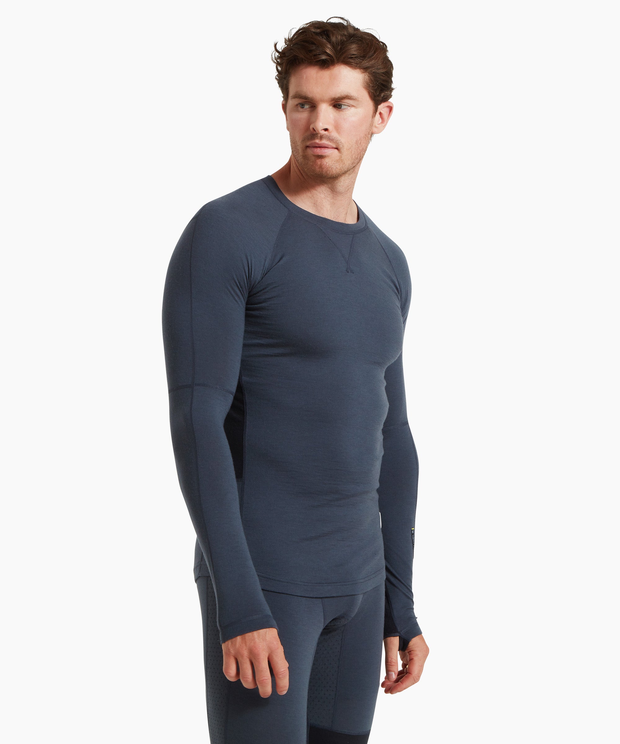 Mens Flatiron 185 Crew - Dusk Blue/Black