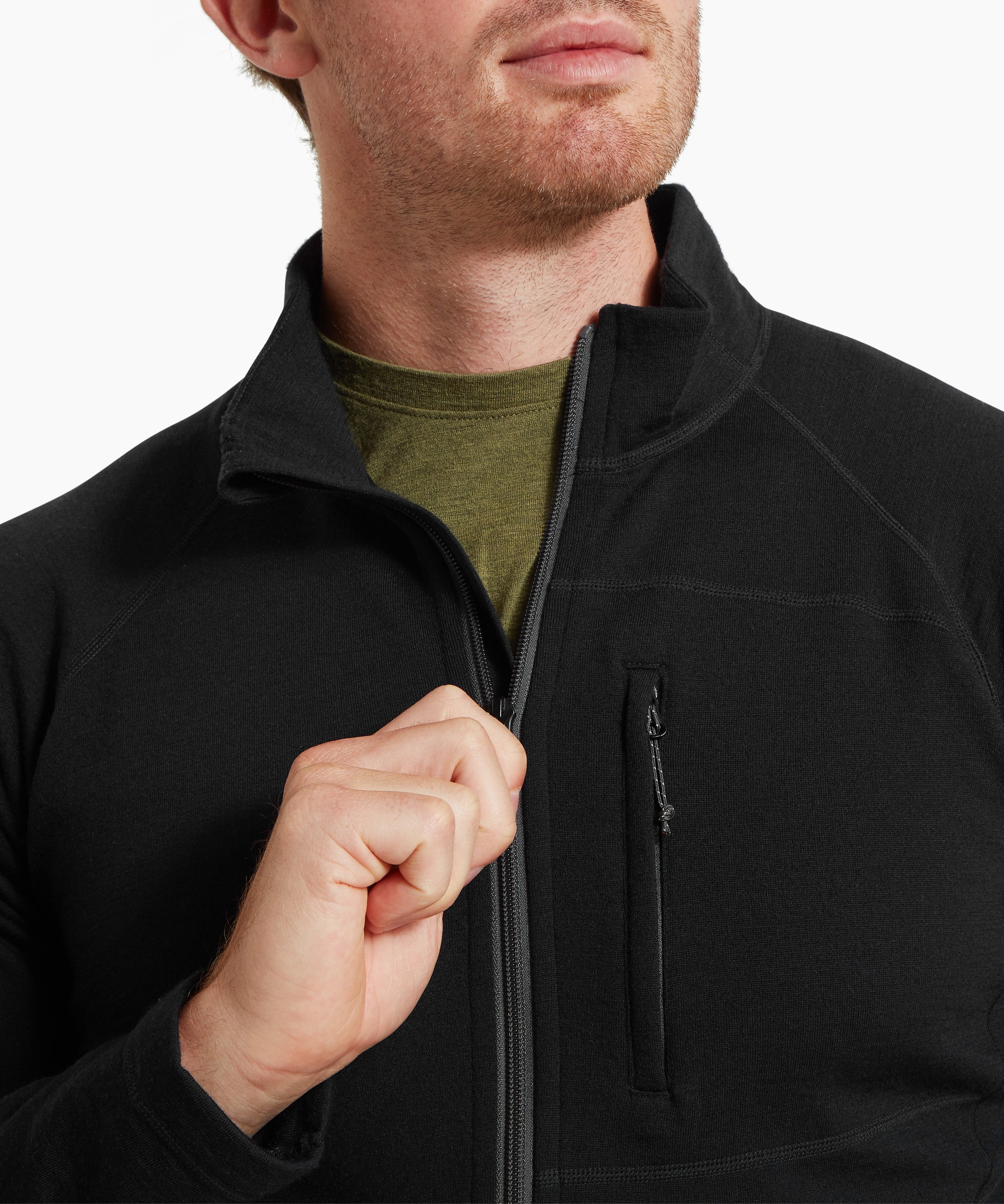 Mens Eldorado Merino Jacket - Black