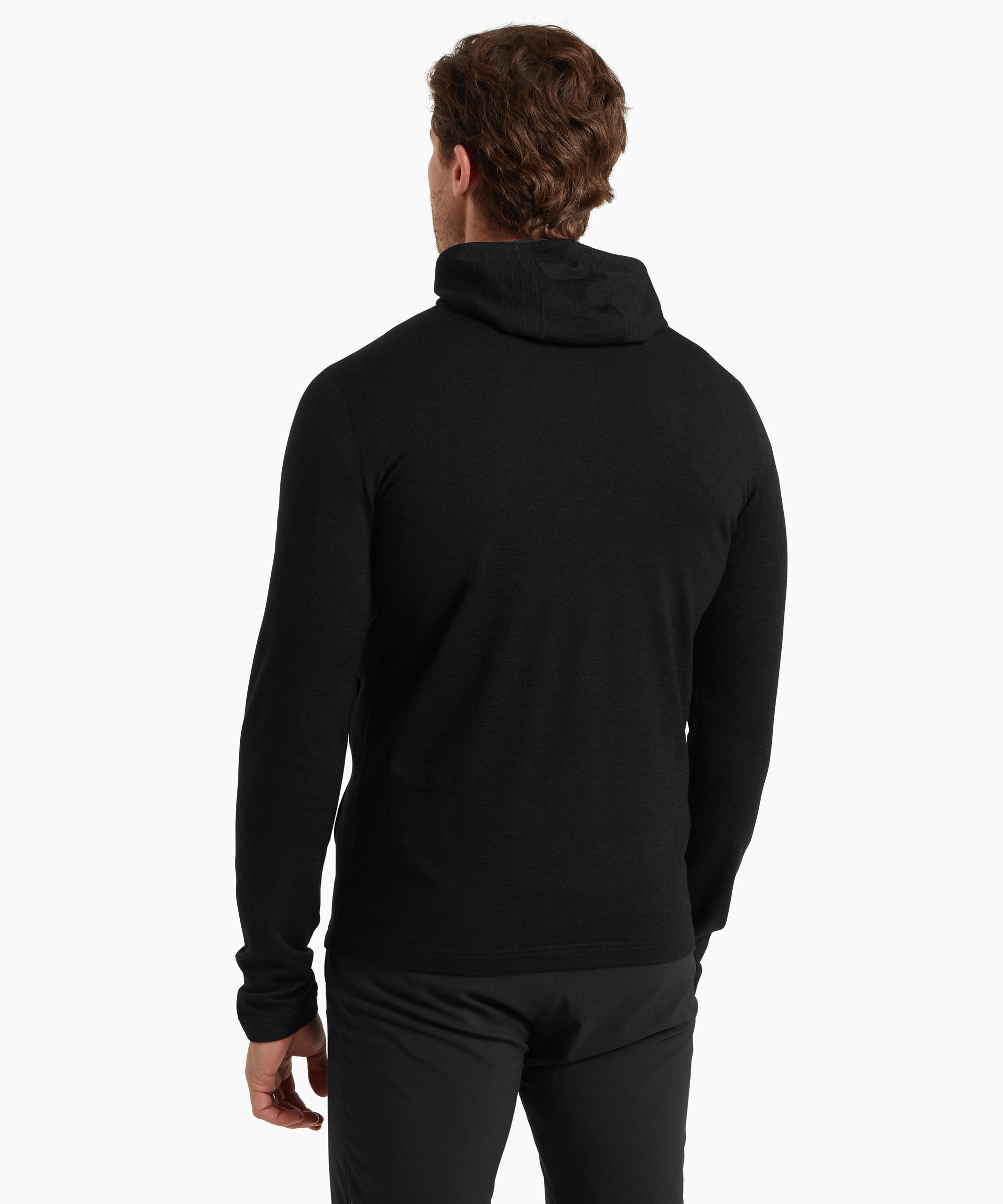 Mens Bear Canyon Hoodie - Black