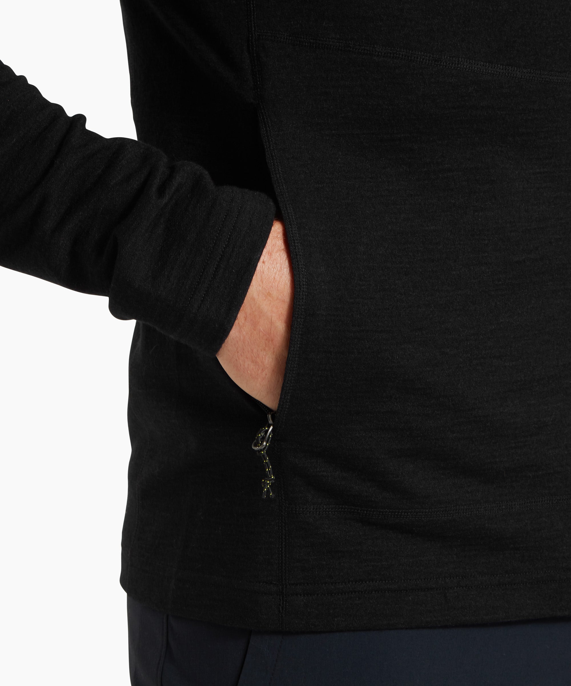 Mens Bear Canyon Hoodie - Black
