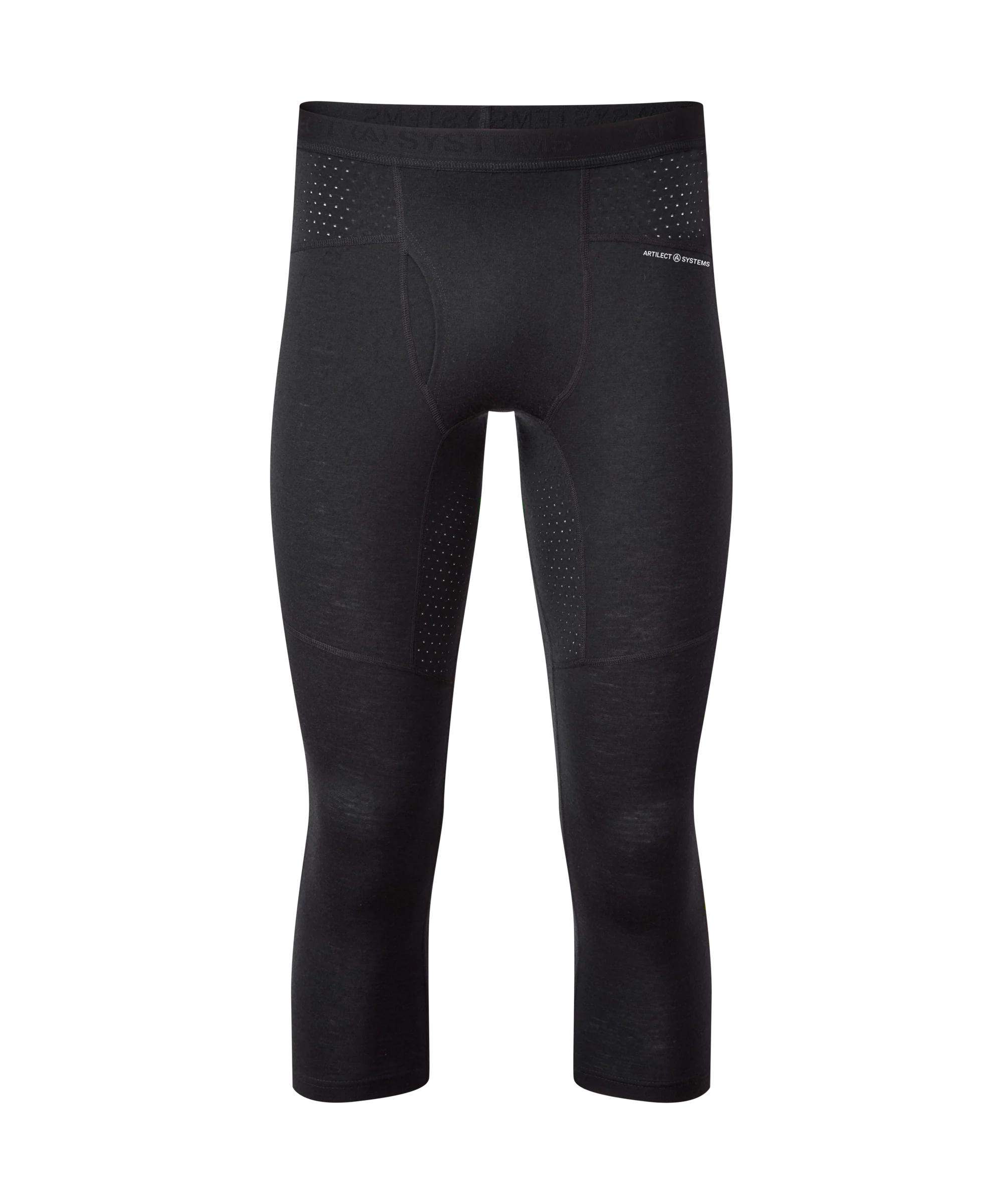 Artilect Performance Mens Darkhorse 185 Zoned 3/4 Legging Black
