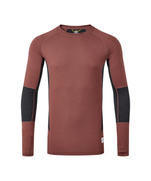 Mens Darkhorse 185 Zoned Crew Burgundy | Artilect Performance