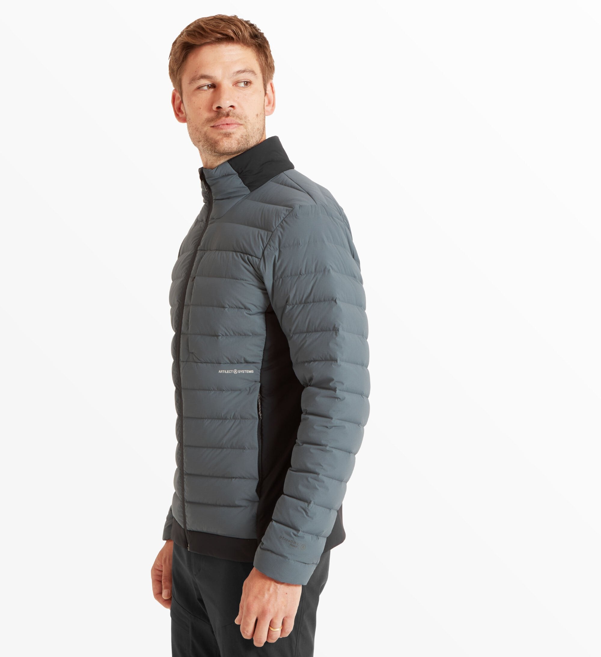 Mens Divide Fusion Stretch Jacket Blue | Artilect Performance