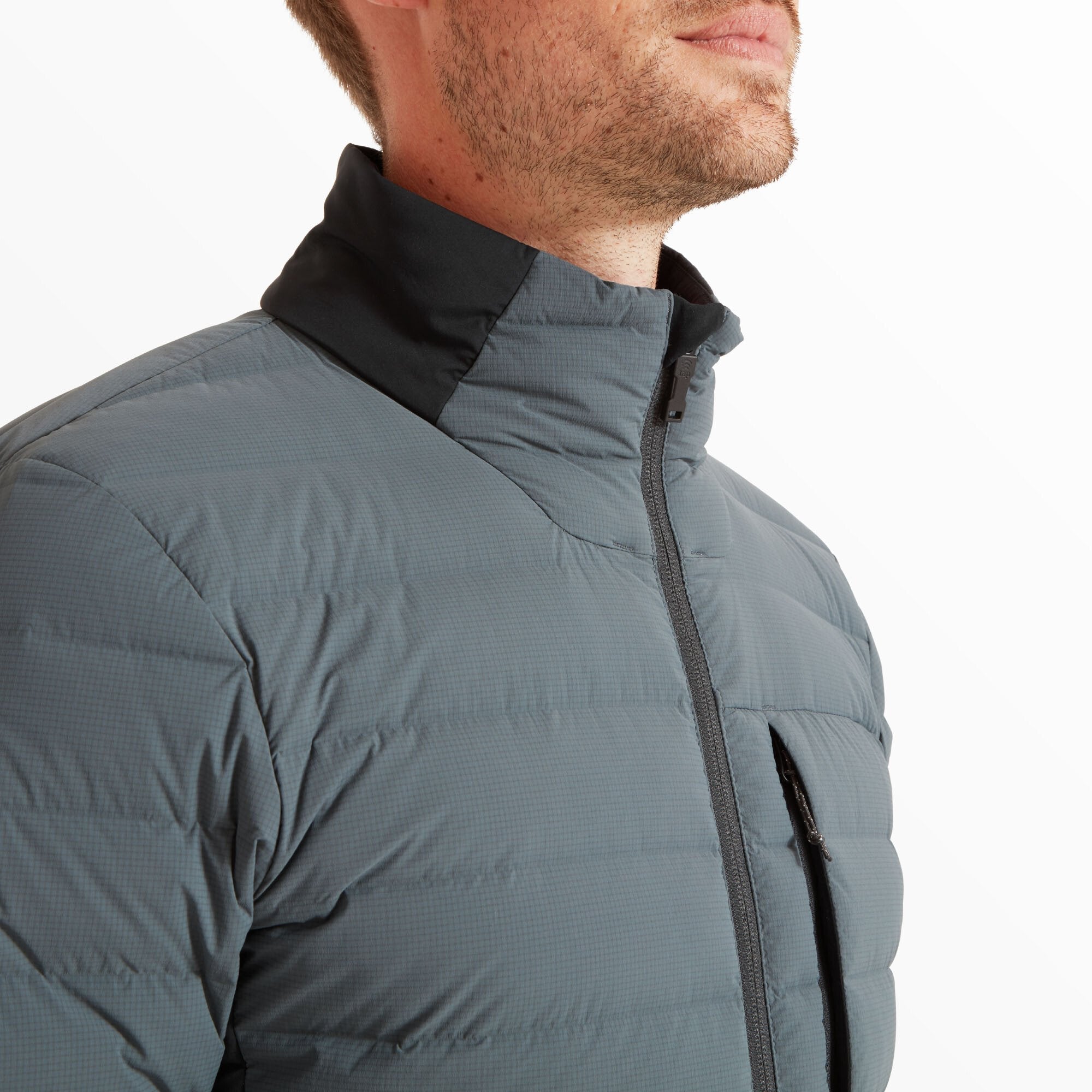 Mens Divide Fusion Stretch Jacket Blue | Artilect Performance
