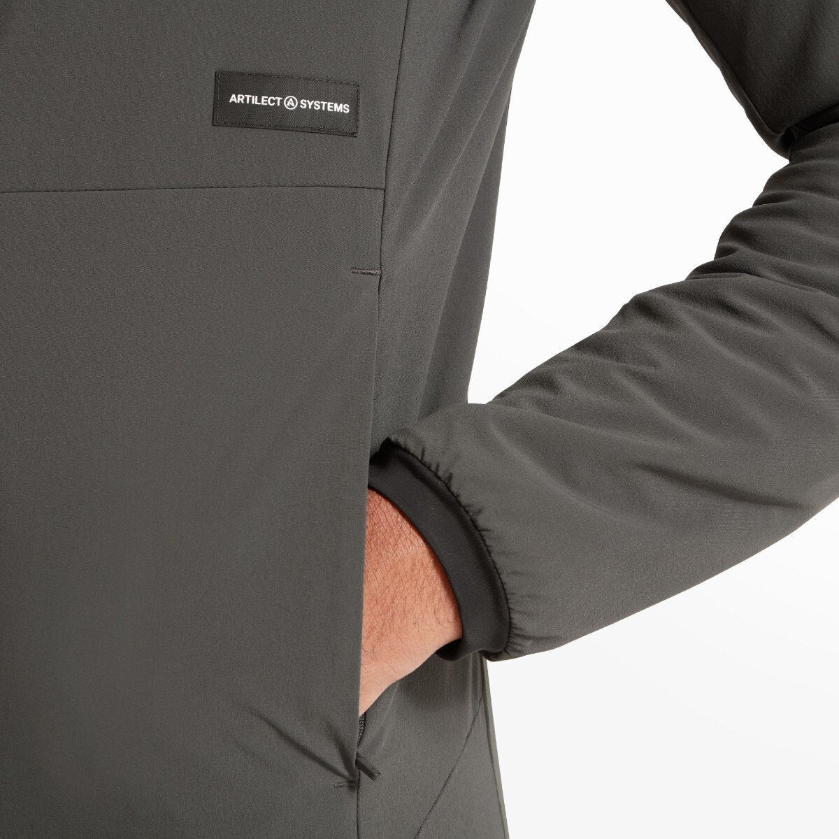 Mens Elevate Primaloft Bio Insulated Hoodie Grey | Artilect