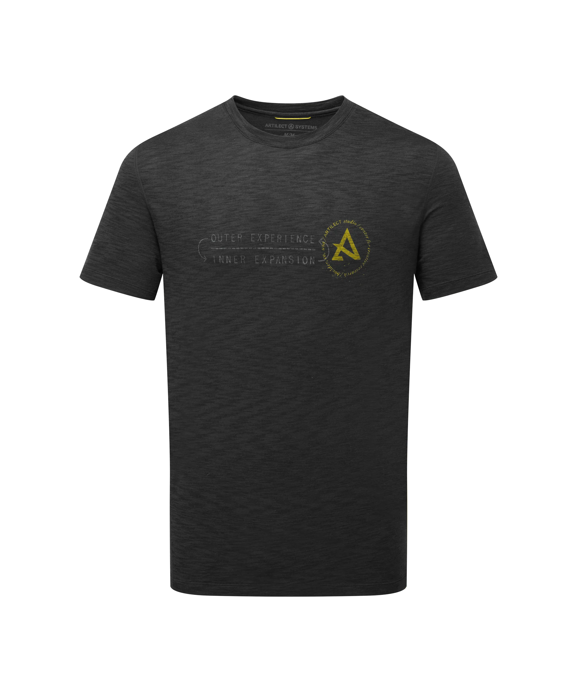 Artilect Performance Mens Sprint Tee Expansion Black