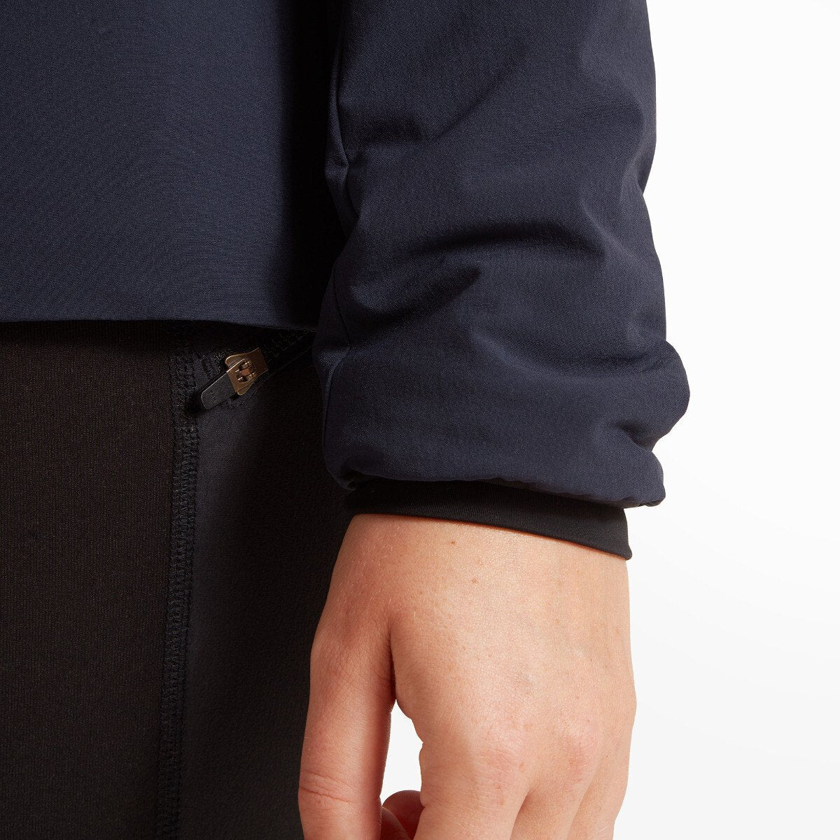 Womens Elevate Primaloft Bio Insulated Hoodie Blue | Artilect