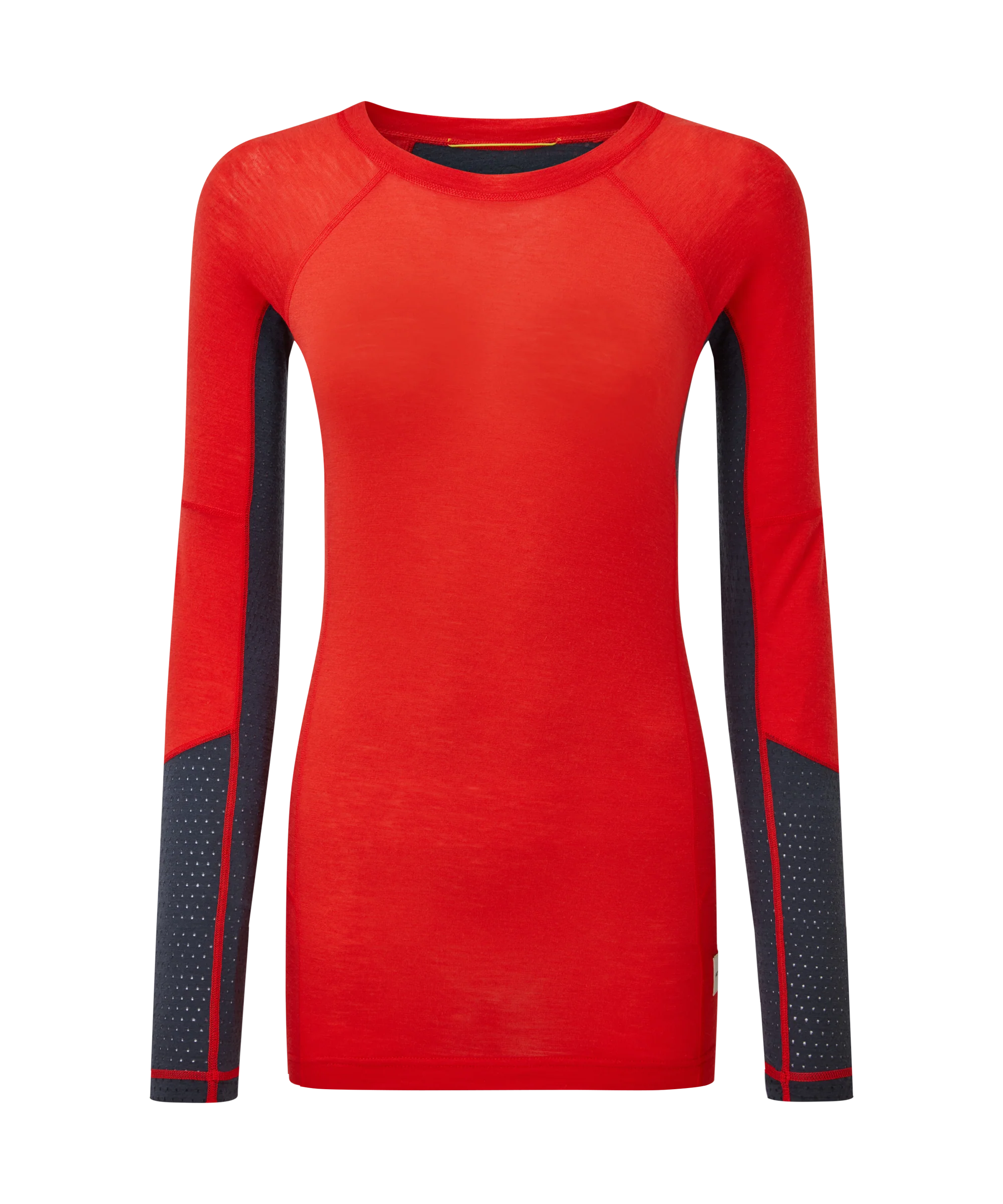 Artilect Performance Womens Goldhill 125 Zoned Crew Red