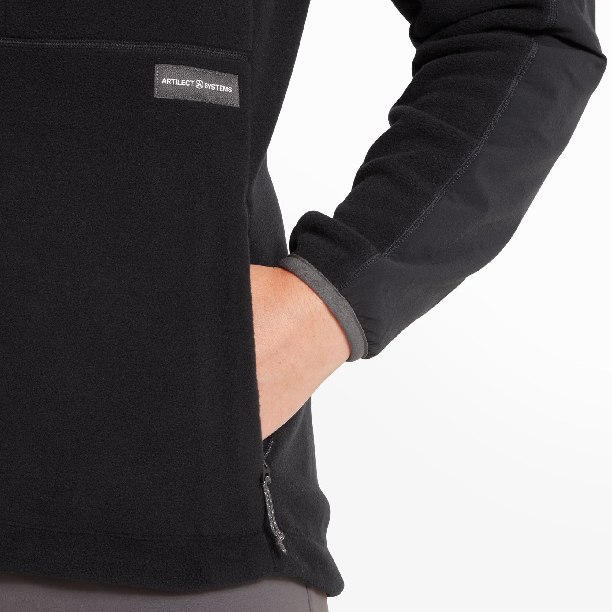 Womens Supermoon Bio Hoodie Black | Artilect Performance