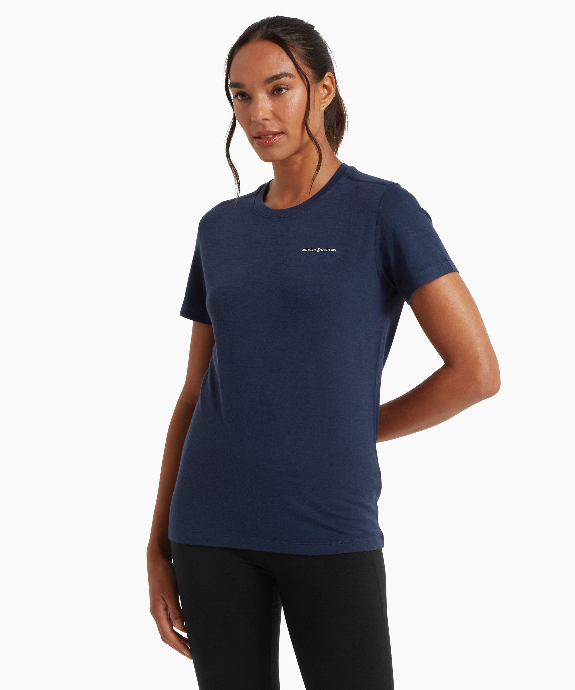 Womens Exposure Tee - Sky Captain