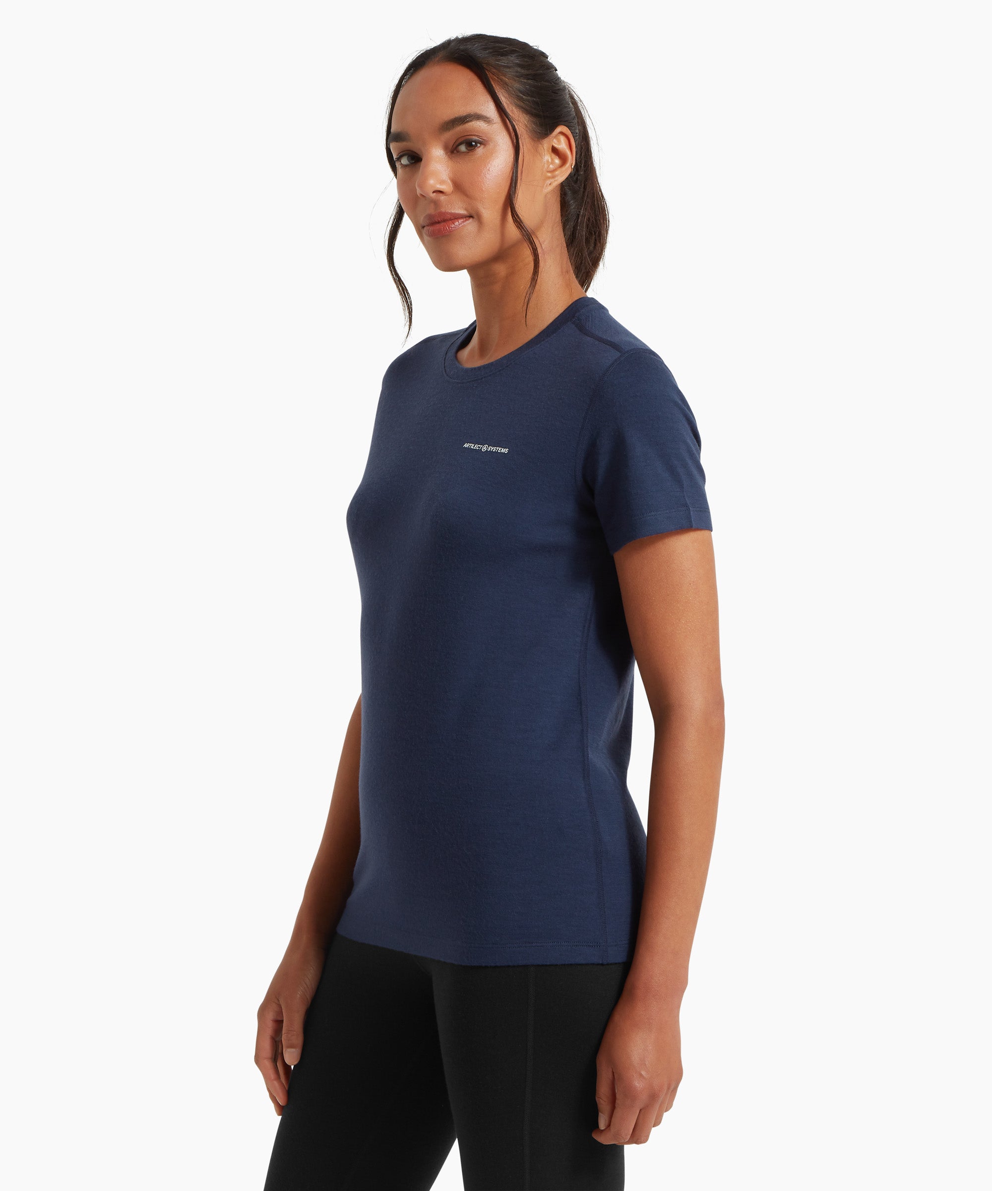 Womens Exposure Tee - Sky Captain