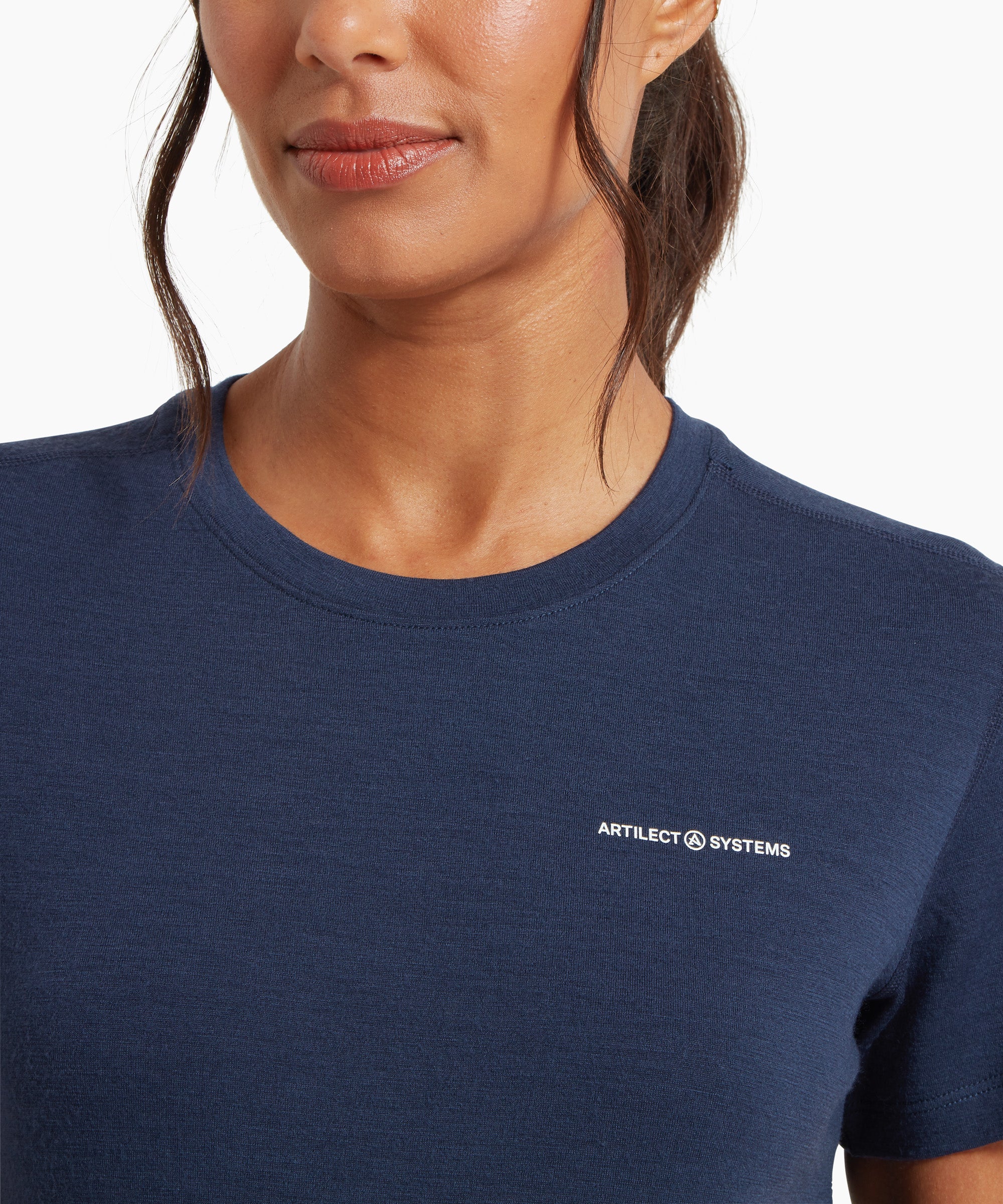 Womens Exposure Tee - Sky Captain