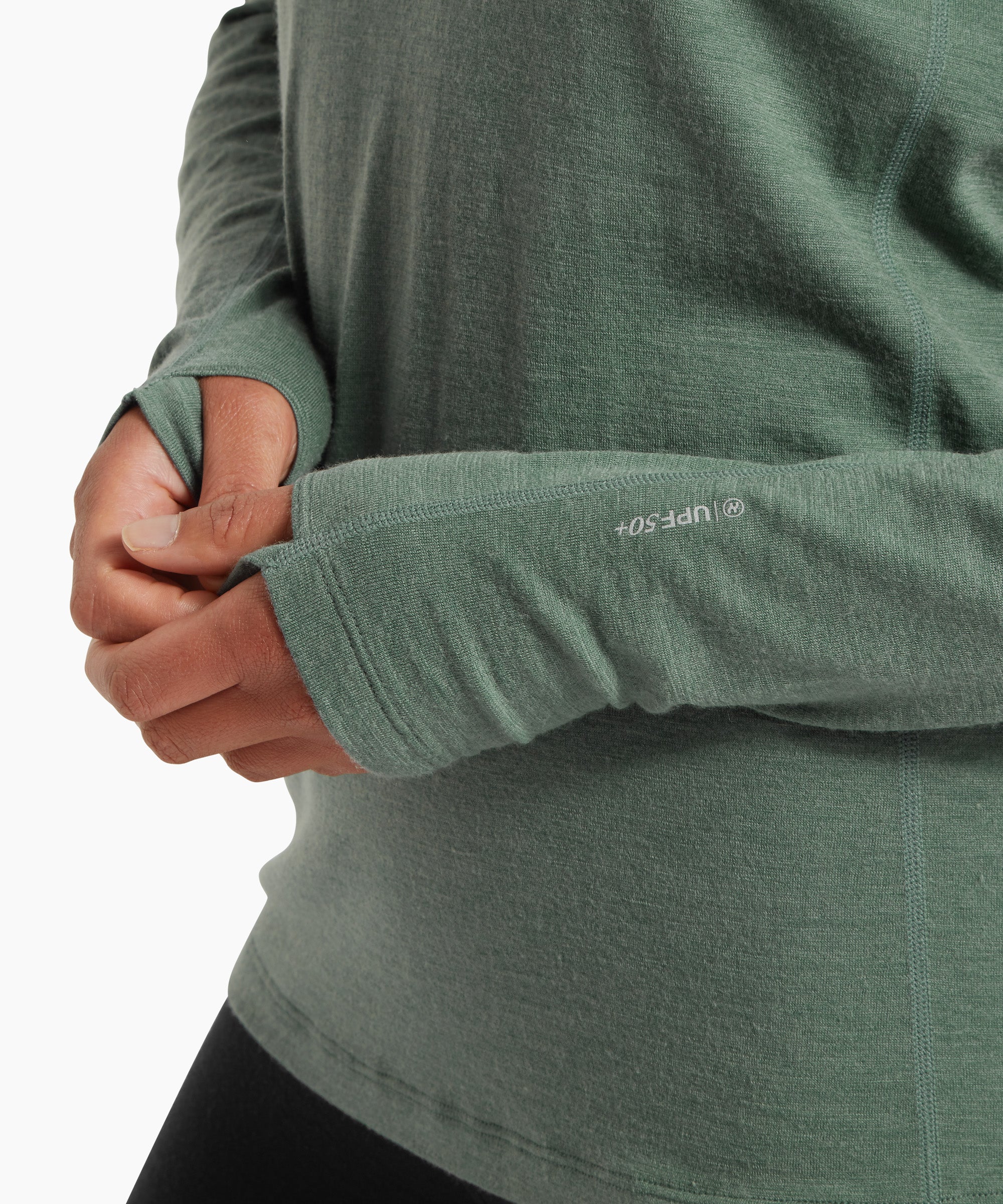 Womens Exposure Long Sleeve Tee - Sagebrush