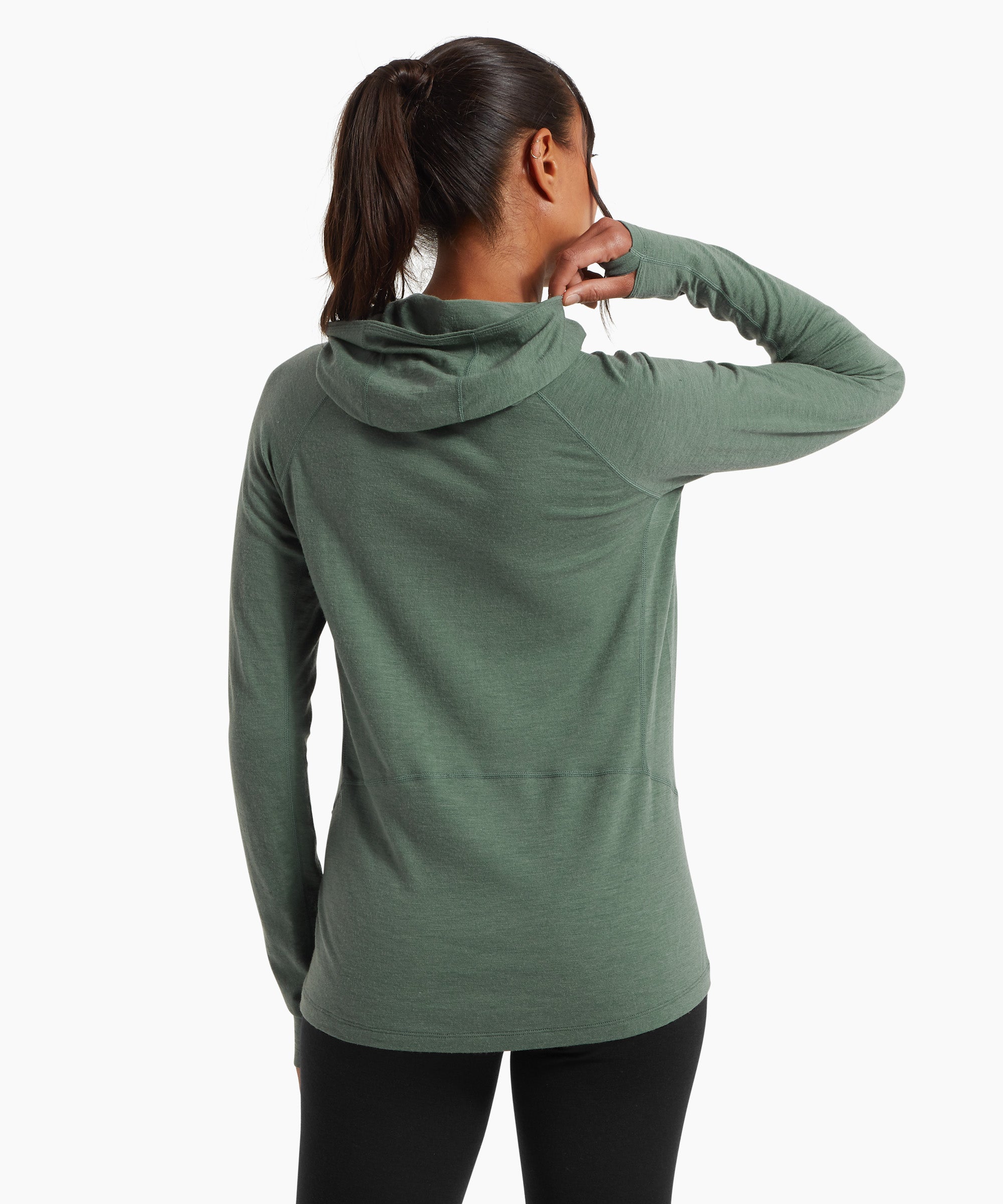 Womens Exposure Hoodie - Sagebrush