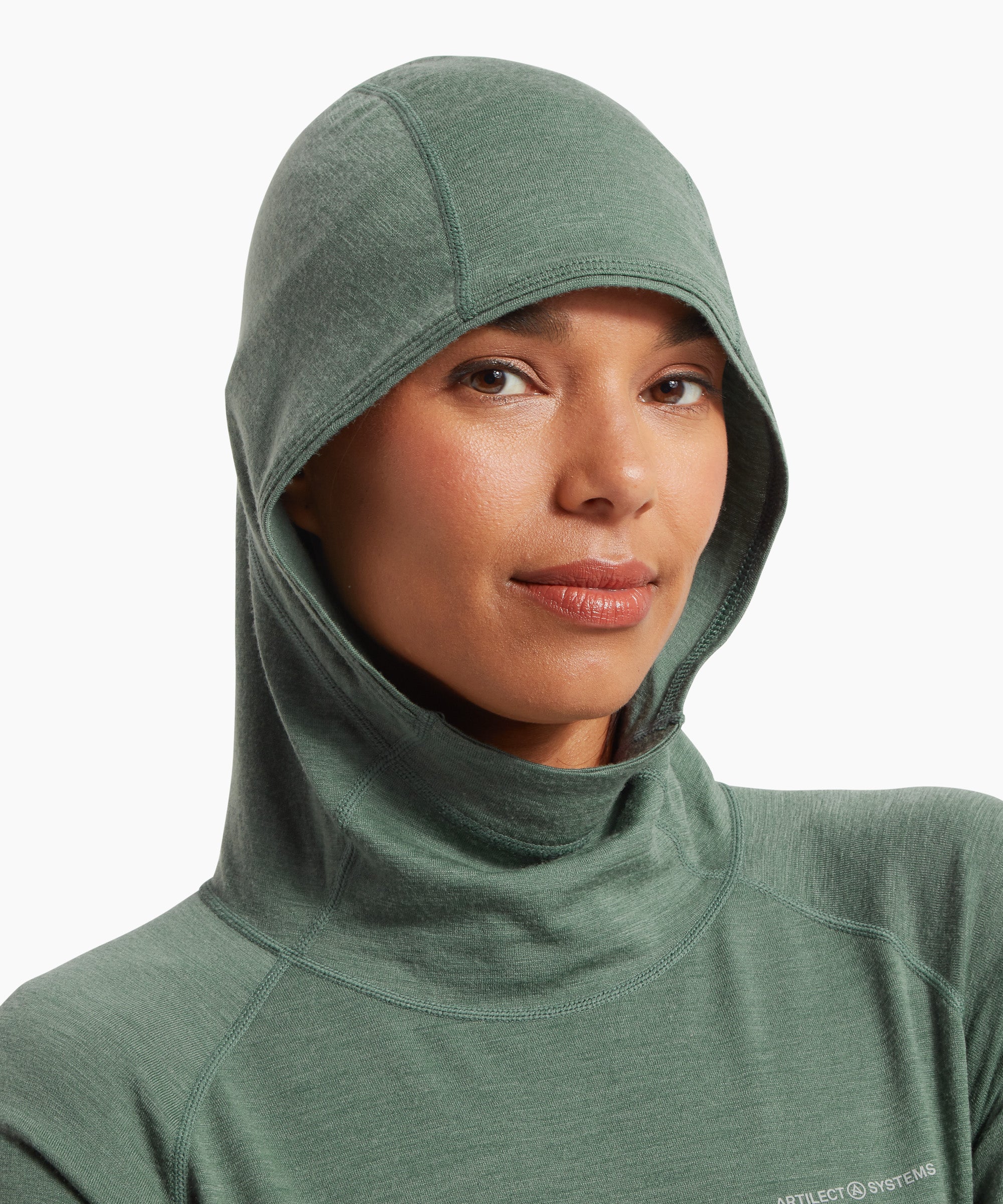 Womens Exposure Hoodie - Sagebrush
