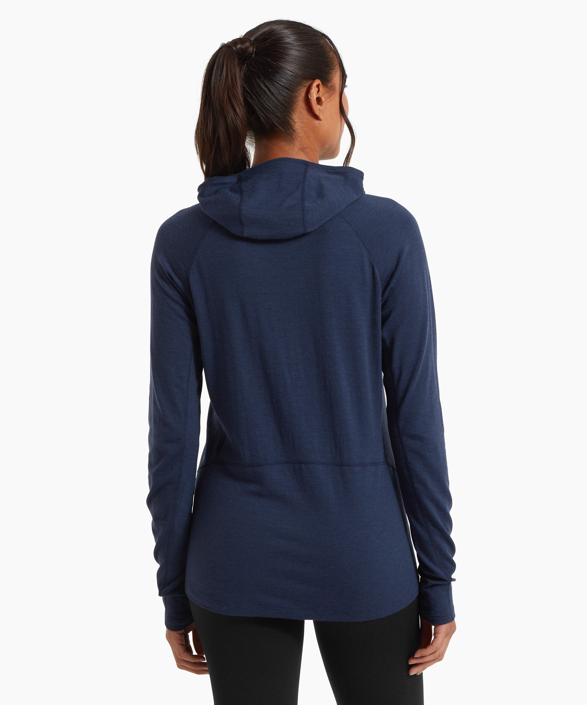 Womens Exposure Hoodie - Sky Captain