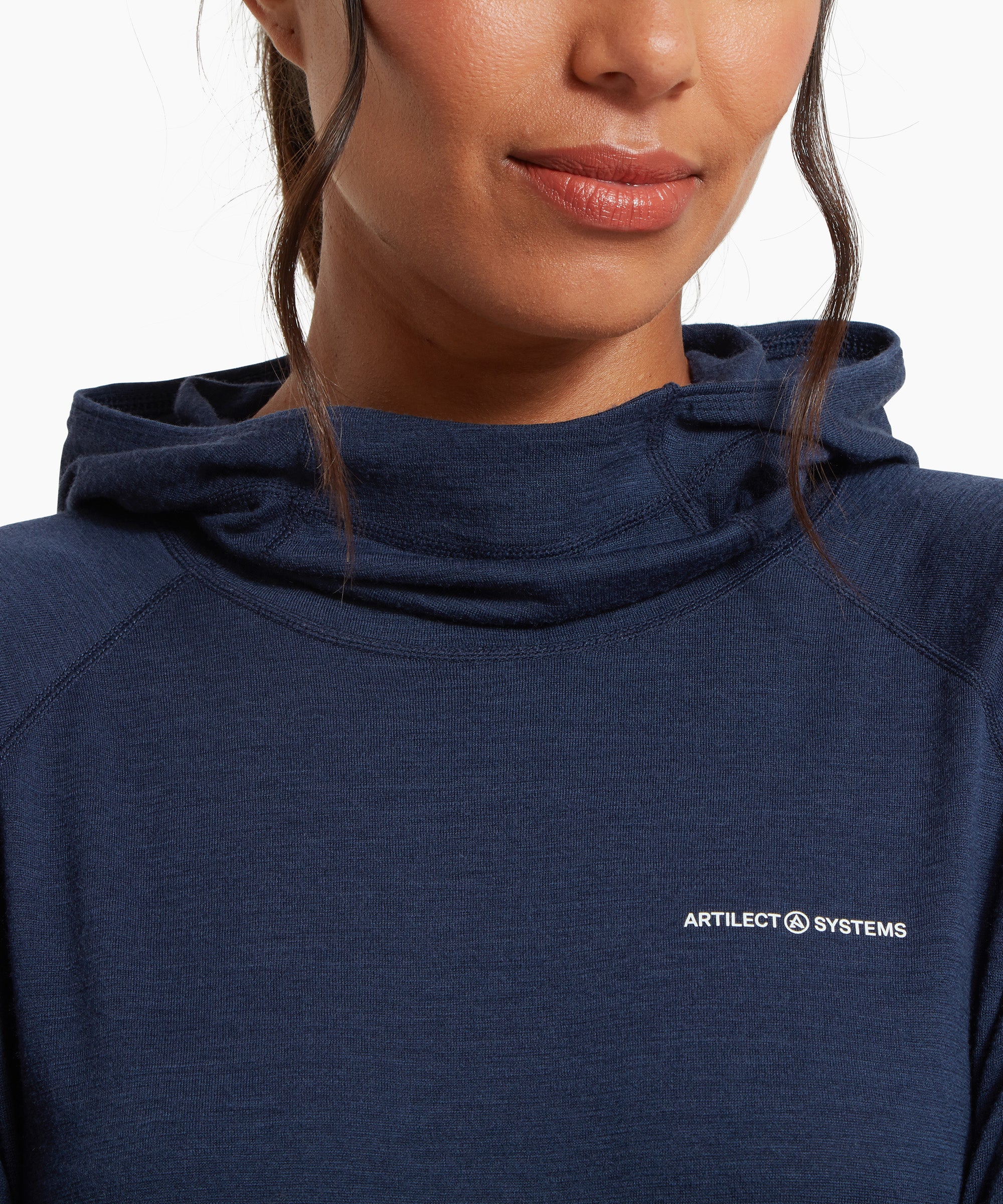 Womens Exposure Hoodie - Sky Captain
